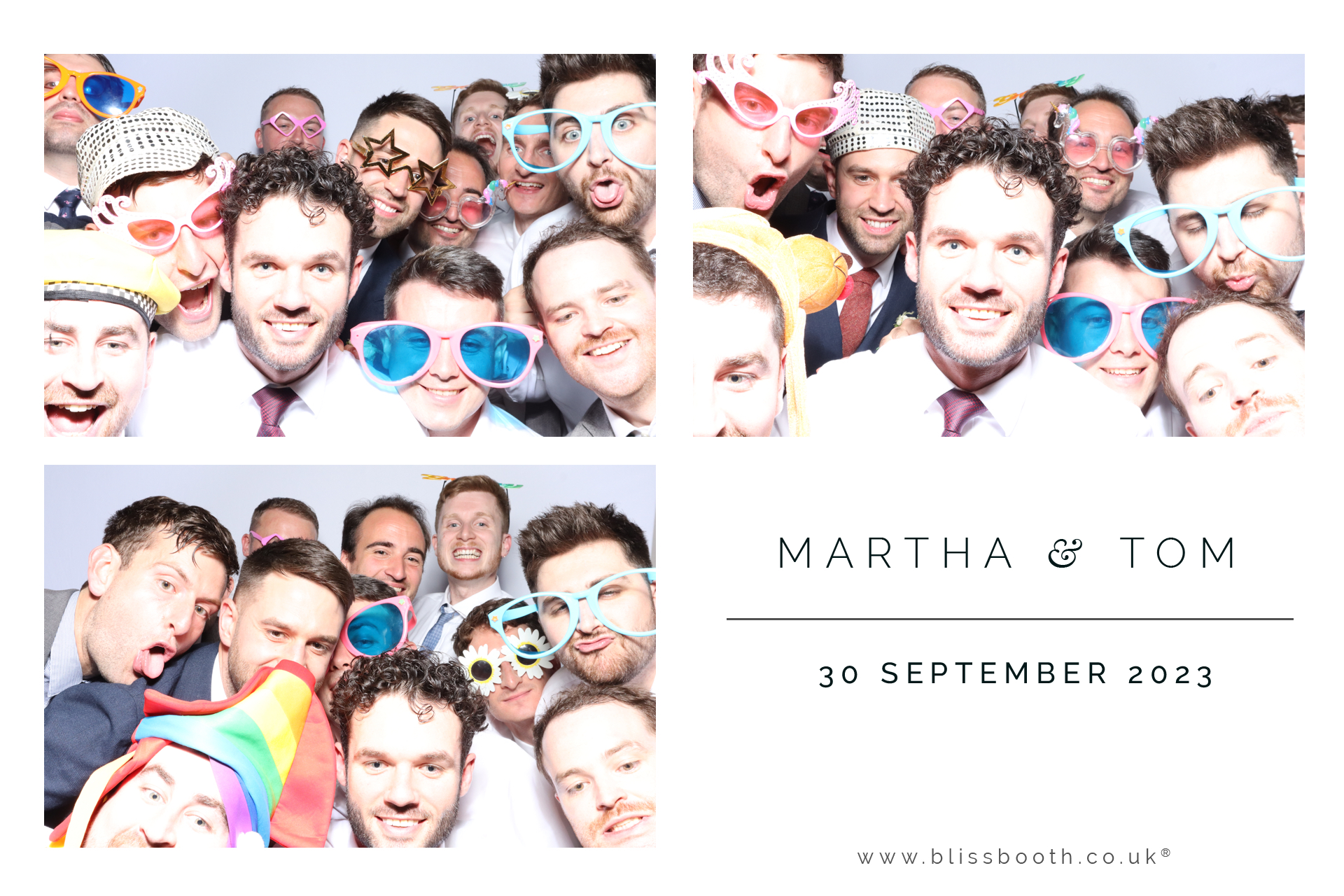Martha and Tom | View more photos from the event at gallery.blissbooth.co.uk/u/BlissBooth/Martha-and-Tom