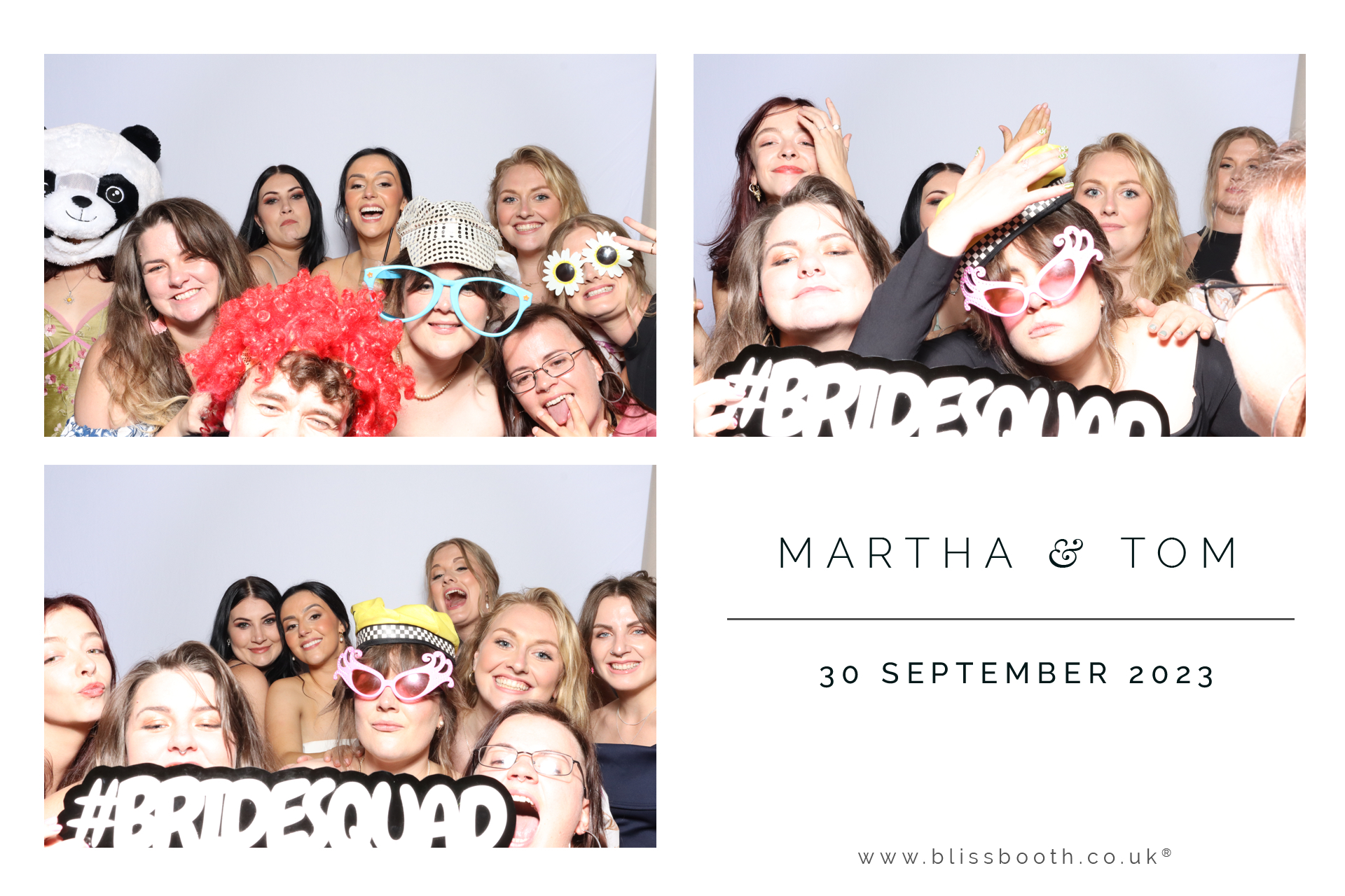 Martha and Tom | View more photos from the event at gallery.blissbooth.co.uk/u/BlissBooth/Martha-and-Tom