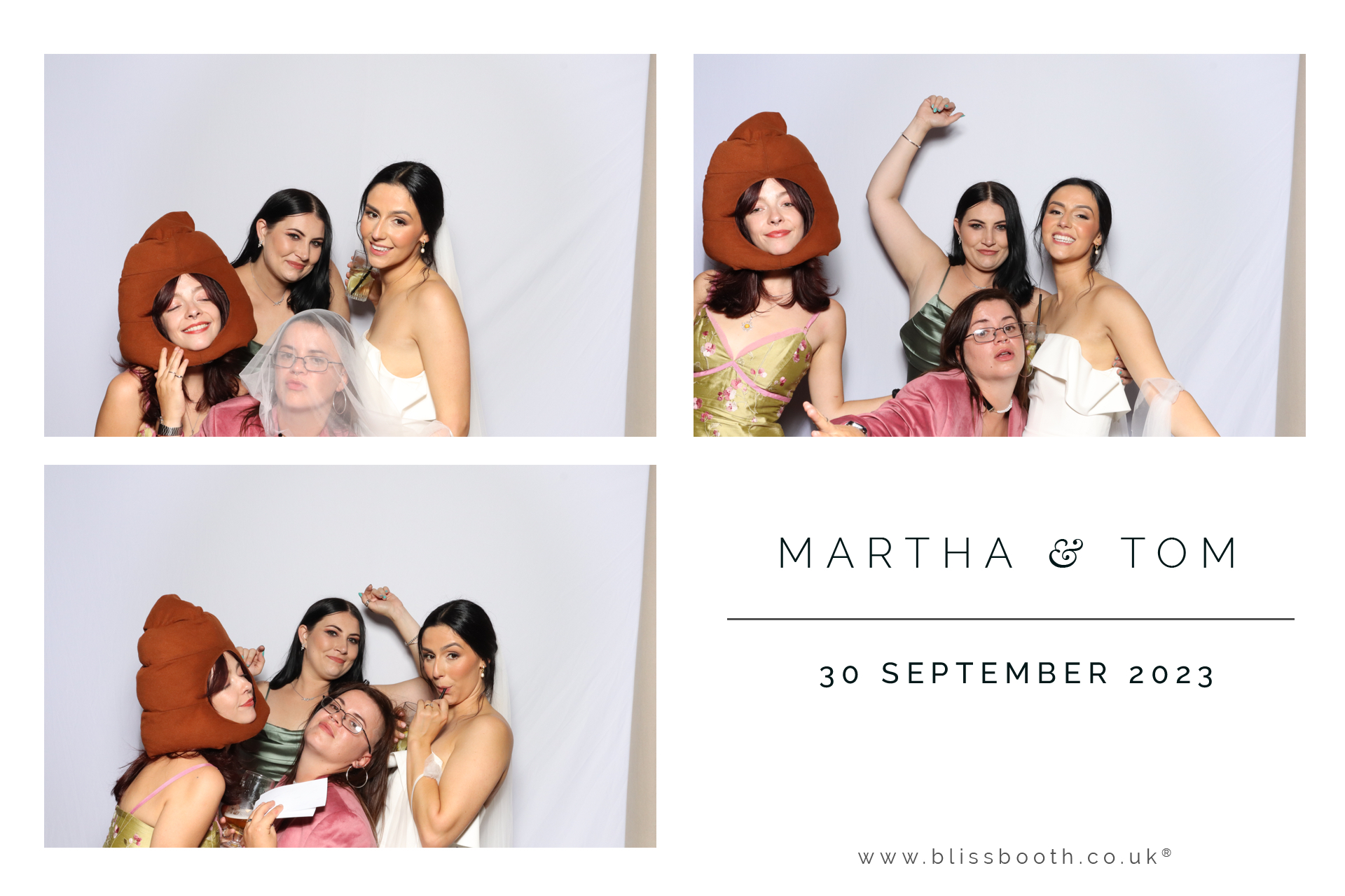Martha and Tom | View more photos from the event at gallery.blissbooth.co.uk/u/BlissBooth/Martha-and-Tom