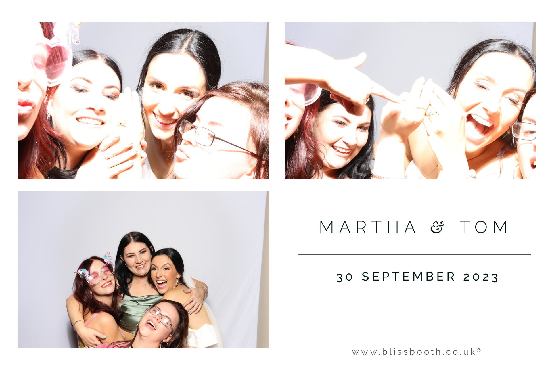 Martha and Tom | View more photos from the event at gallery.blissbooth.co.uk/u/BlissBooth/Martha-and-Tom