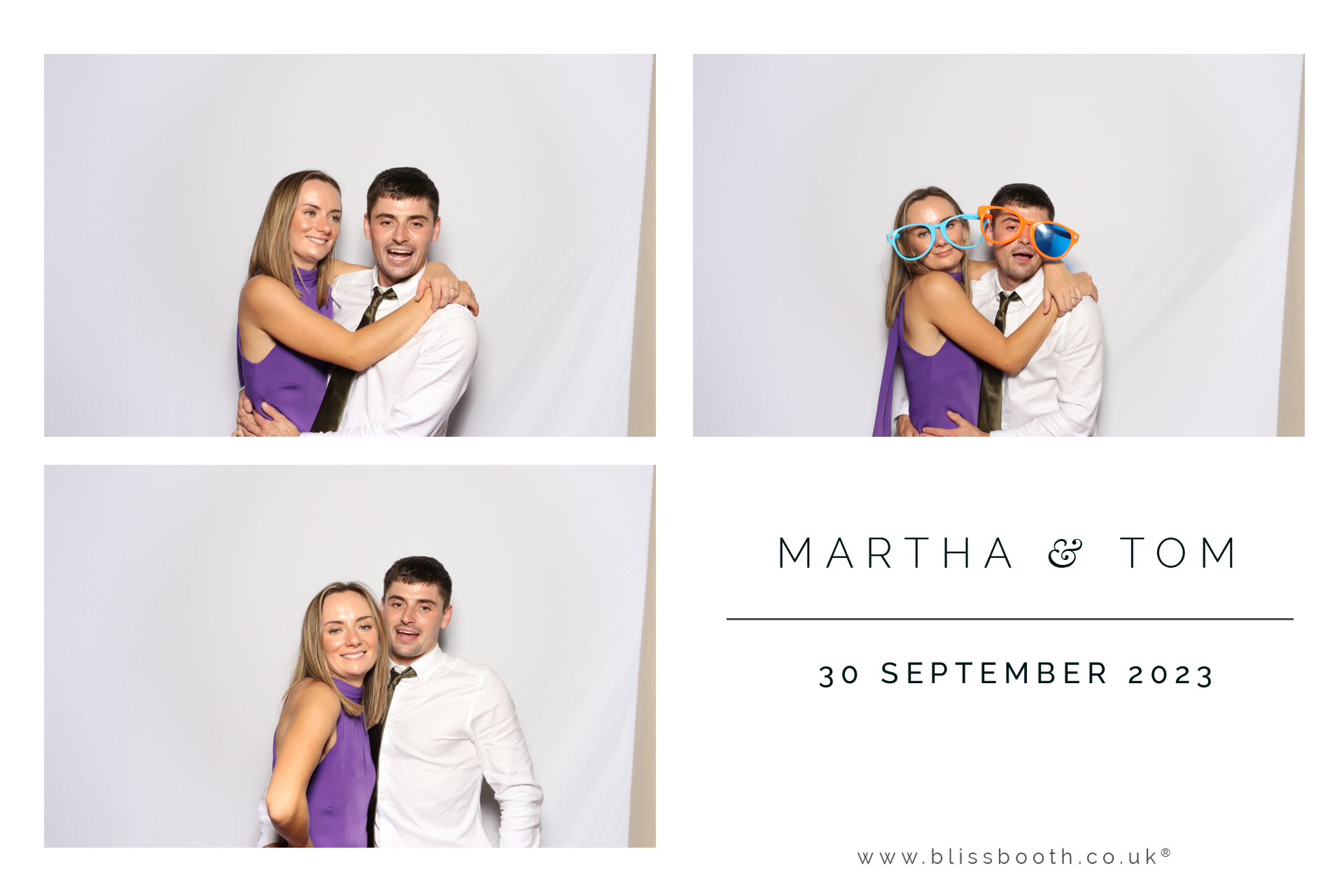 Martha and Tom | View more photos from the event at gallery.blissbooth.co.uk/u/BlissBooth/Martha-and-Tom