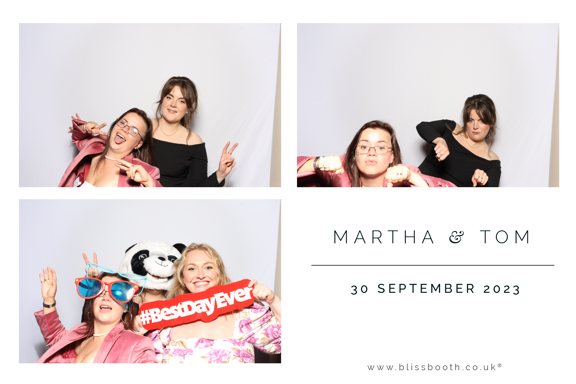 Martha and Tom | View more photos from the event at gallery.blissbooth.co.uk/u/BlissBooth/Martha-and-Tom