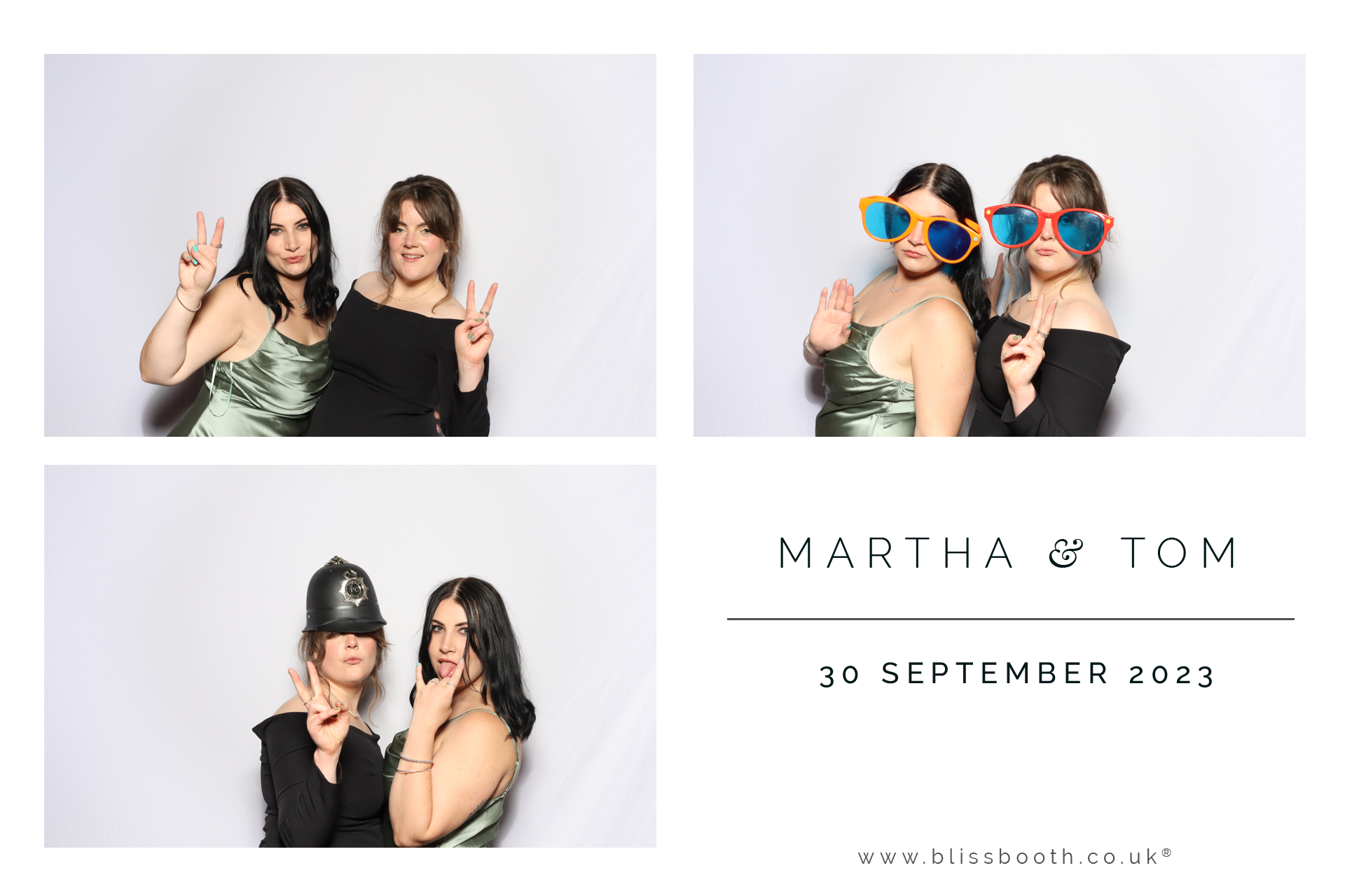 Martha and Tom | View more photos from the event at gallery.blissbooth.co.uk/u/BlissBooth/Martha-and-Tom