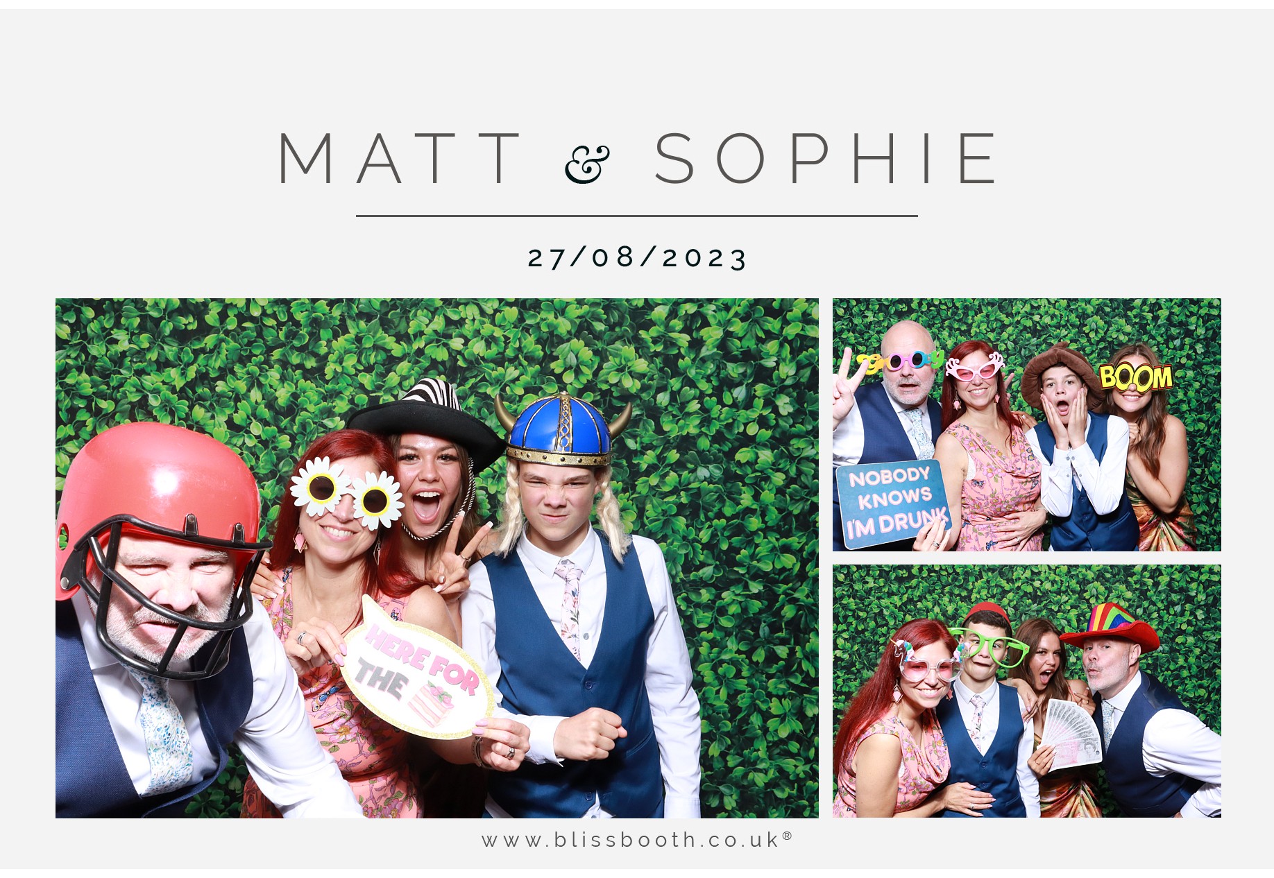 Matt and Sophie  | View more photos from the event at gallery.blissbooth.co.uk/u/BlissBooth/Matt-and-Sophie