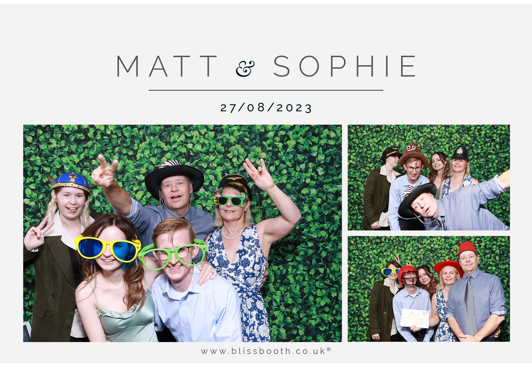 Matt and Sophie  | View more photos from the event at gallery.blissbooth.co.uk/u/BlissBooth/Matt-and-Sophie