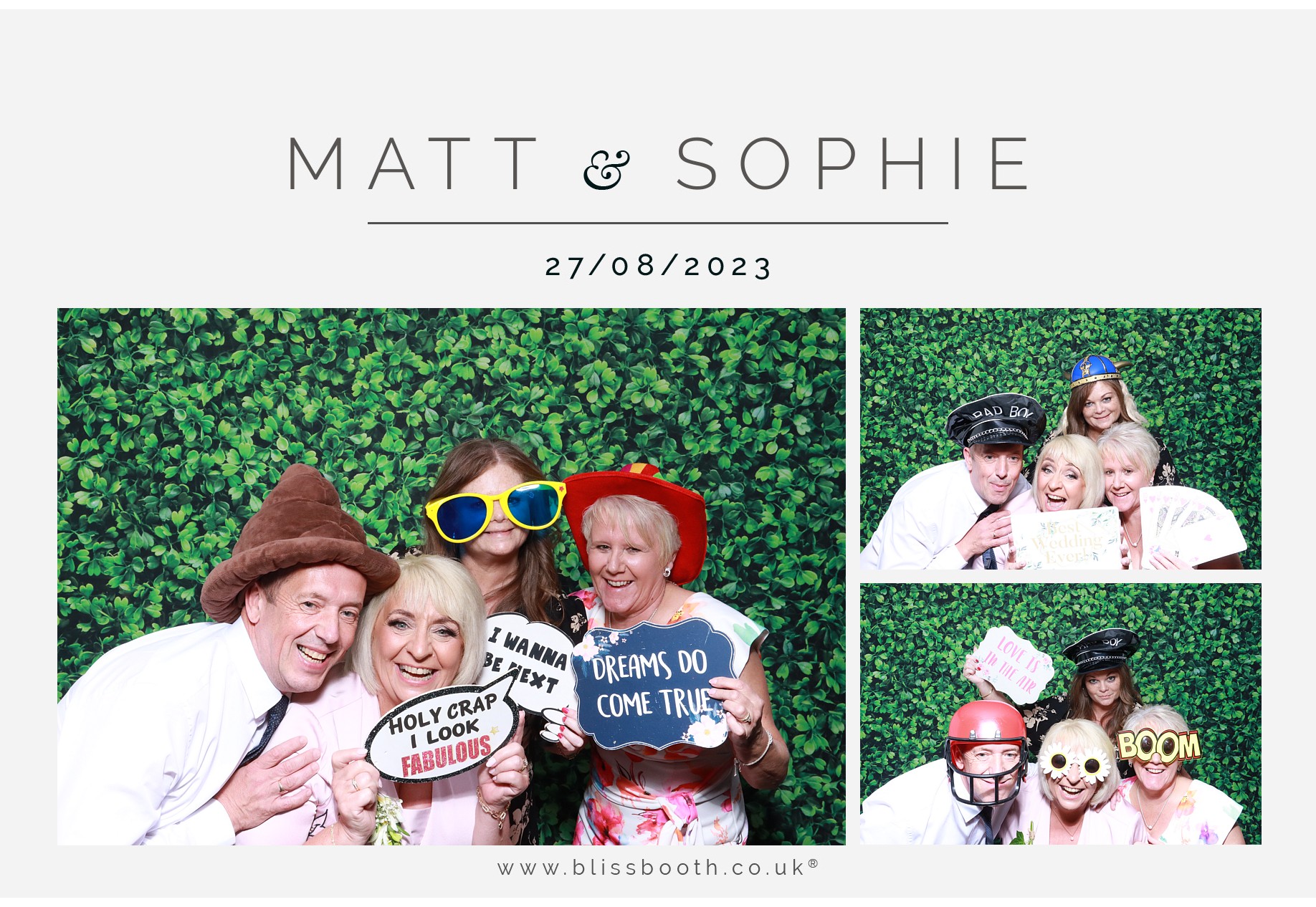 Matt and Sophie  | View more photos from the event at gallery.blissbooth.co.uk/u/BlissBooth/Matt-and-Sophie