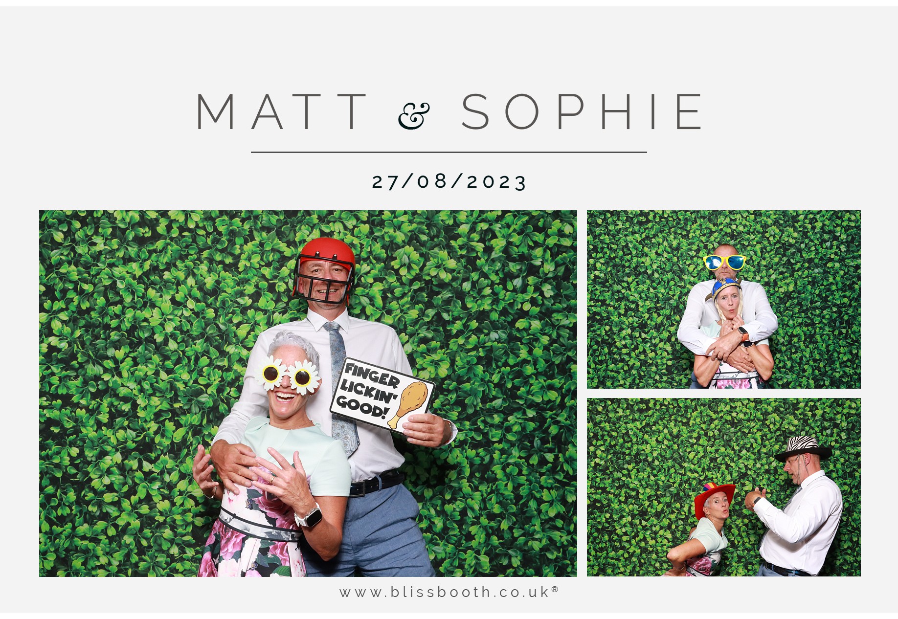 Matt and Sophie  | View more photos from the event at gallery.blissbooth.co.uk/u/BlissBooth/Matt-and-Sophie