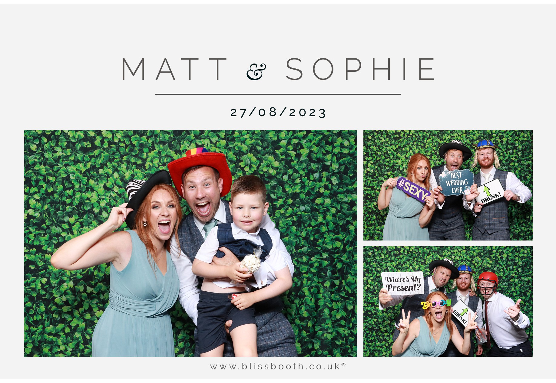 Matt and Sophie  | View more photos from the event at gallery.blissbooth.co.uk/u/BlissBooth/Matt-and-Sophie