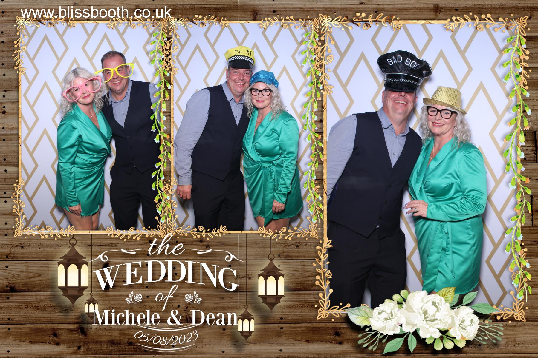 Michele and Dean | View more photos from the event at gallery.blissbooth.co.uk/u/BlissBooth/Michele-and-Dean