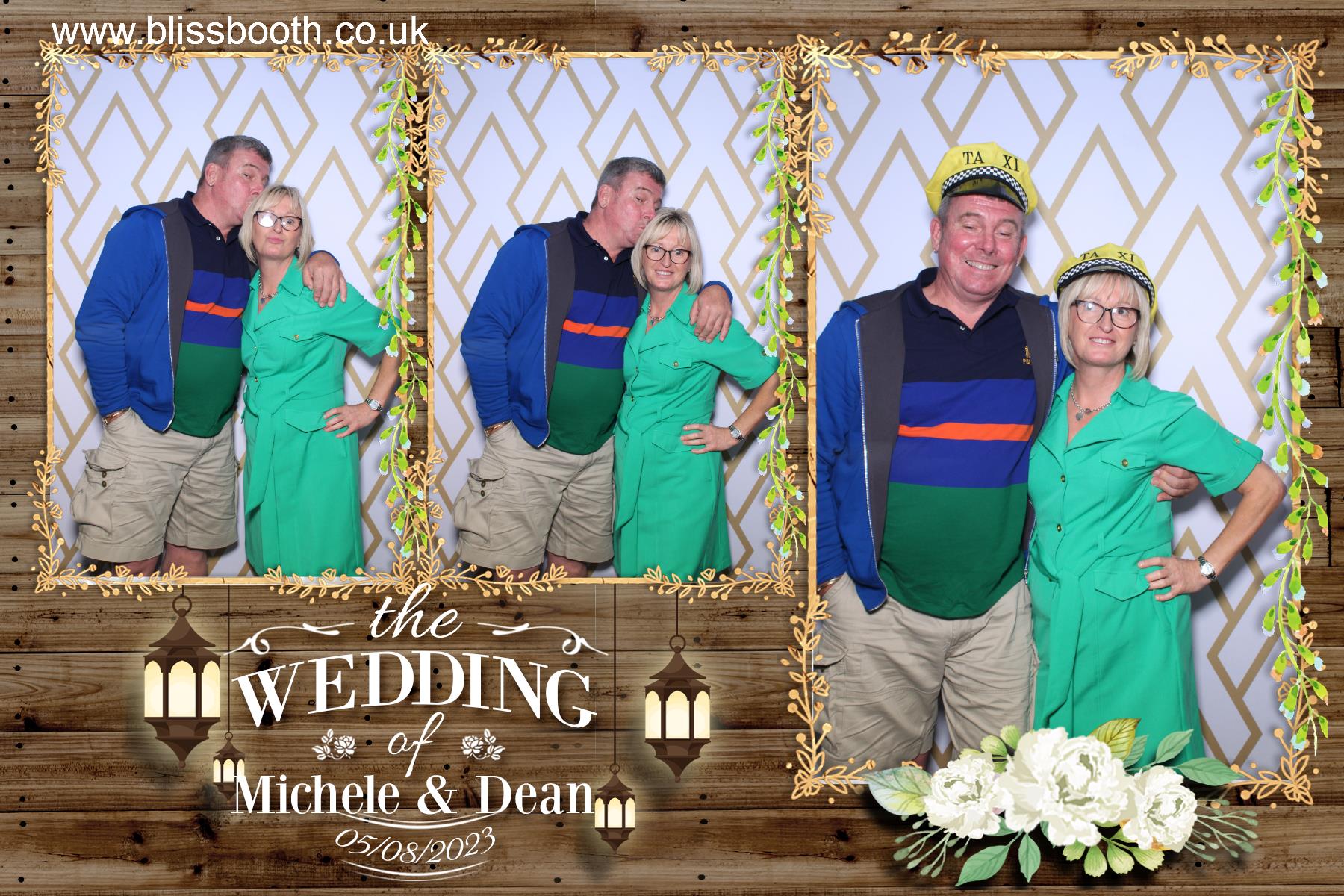 Michele and Dean | View more photos from the event at gallery.blissbooth.co.uk/u/BlissBooth/Michele-and-Dean