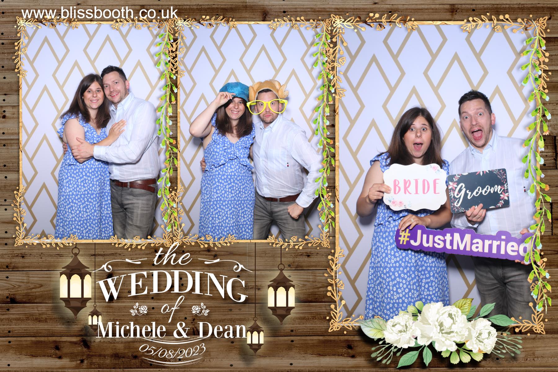 Michele and Dean | View more photos from the event at gallery.blissbooth.co.uk/u/BlissBooth/Michele-and-Dean