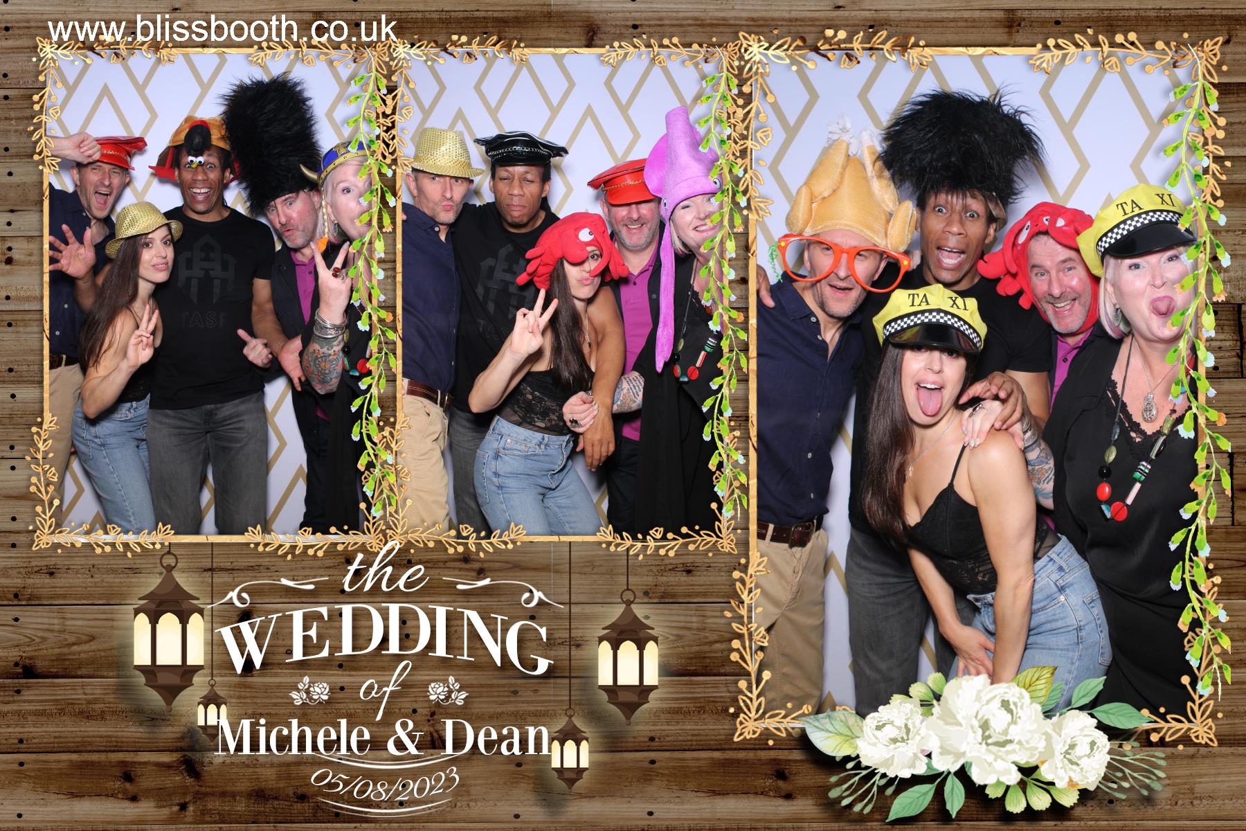 Michele and Dean | View more photos from the event at gallery.blissbooth.co.uk/u/BlissBooth/Michele-and-Dean