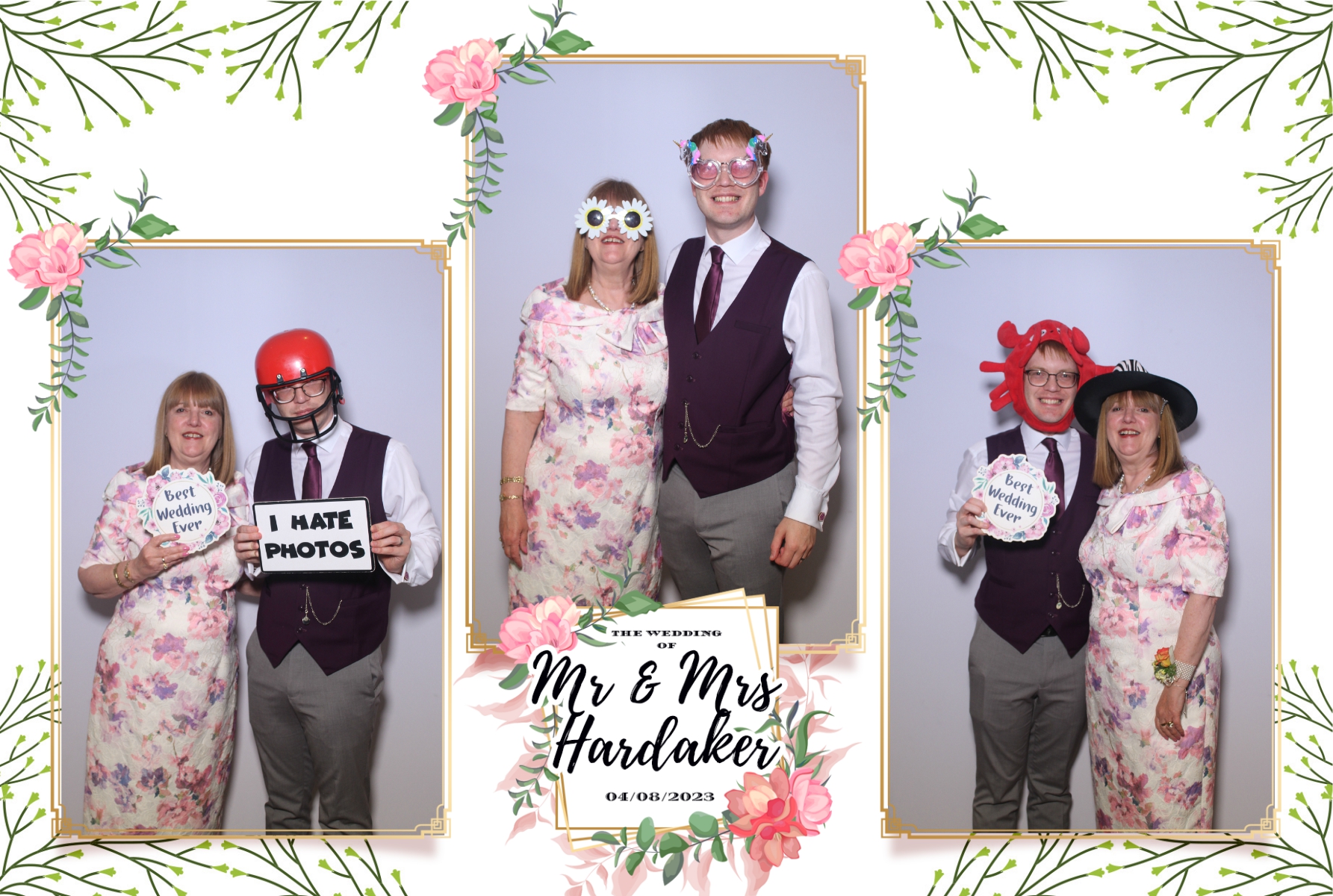 Mr and Mrs Hardaker | View more photos from the event at gallery.blissbooth.co.uk/u/BlissBooth/Mr-and-Mrs-Hardaker