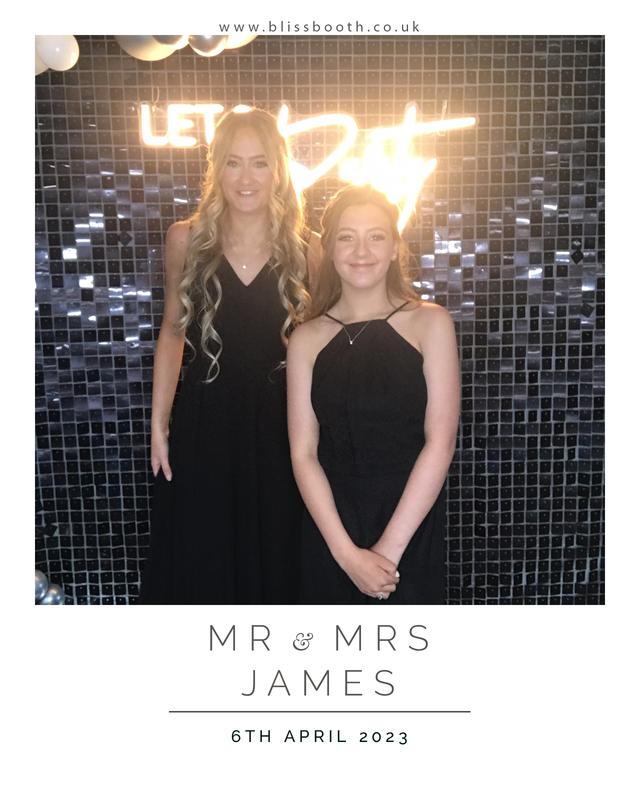 Mr and Mrs James | View more photos from the event at gallery.blissbooth.co.uk/u/BlissBooth/Mr-and-Mrs-James