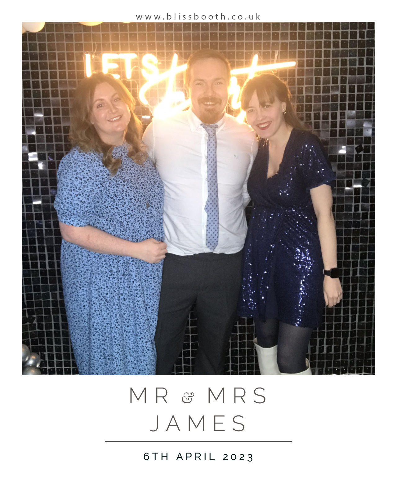 Mr and Mrs James | View more photos from the event at gallery.blissbooth.co.uk/u/BlissBooth/Mr-and-Mrs-James