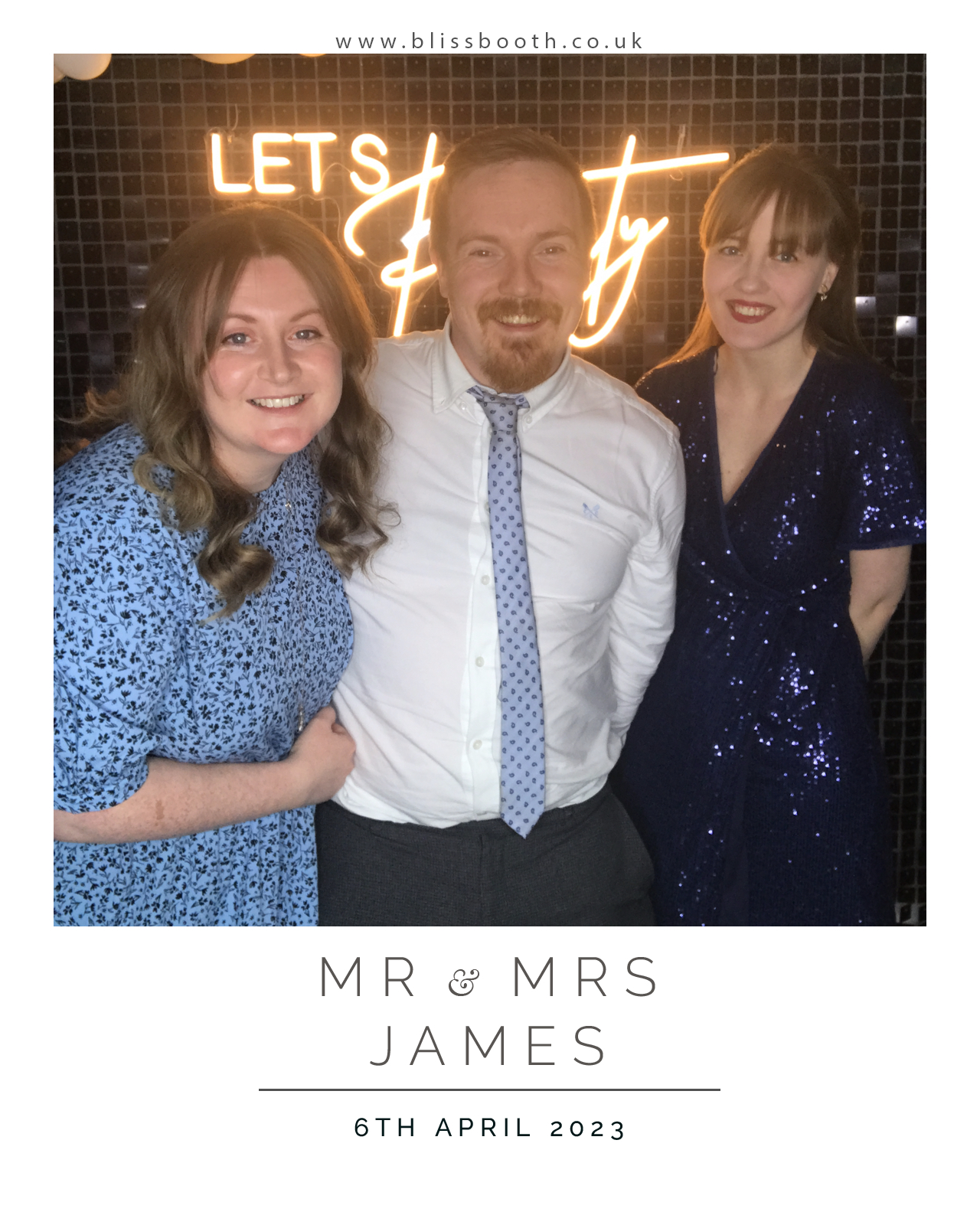 Mr and Mrs James | View more photos from the event at gallery.blissbooth.co.uk/u/BlissBooth/Mr-and-Mrs-James