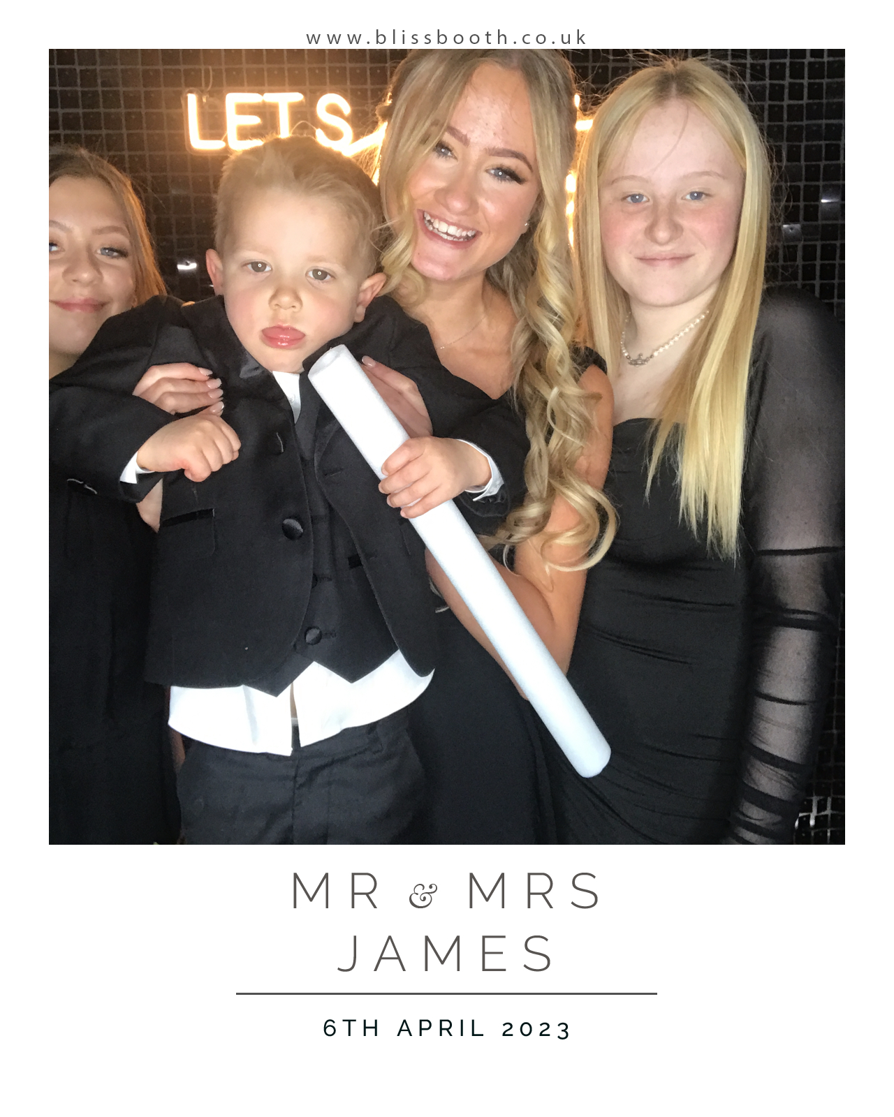Mr and Mrs James | View more photos from the event at gallery.blissbooth.co.uk/u/BlissBooth/Mr-and-Mrs-James
