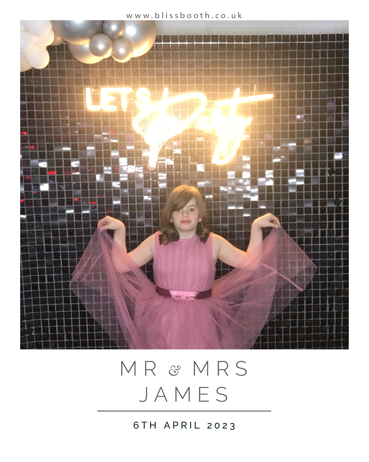 Mr and Mrs James | View more photos from the event at gallery.blissbooth.co.uk/u/BlissBooth/Mr-and-Mrs-James