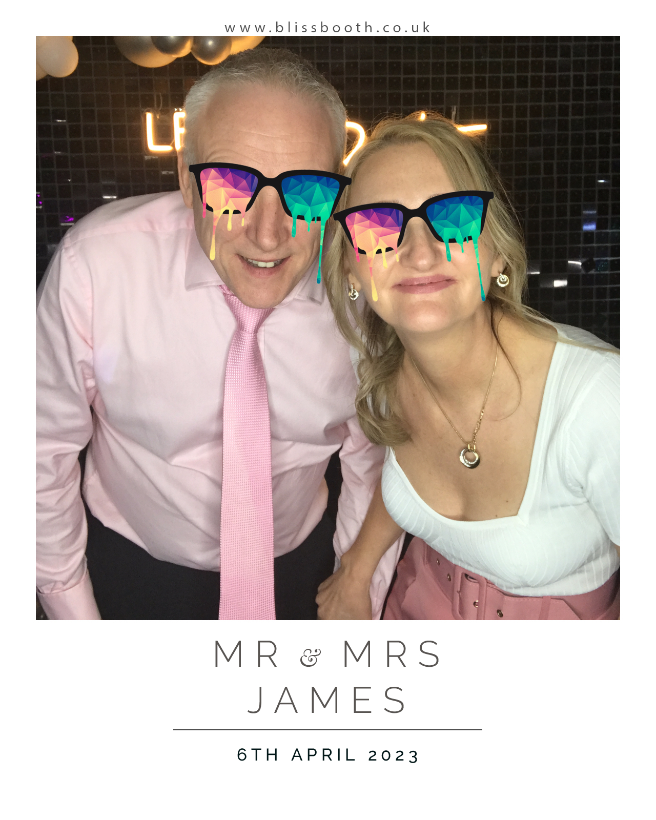 Mr and Mrs James | View more photos from the event at gallery.blissbooth.co.uk/u/BlissBooth/Mr-and-Mrs-James