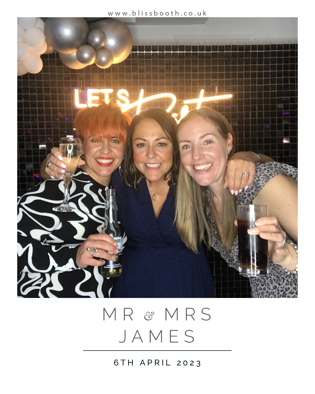 Mr and Mrs James | View more photos from the event at gallery.blissbooth.co.uk/u/BlissBooth/Mr-and-Mrs-James