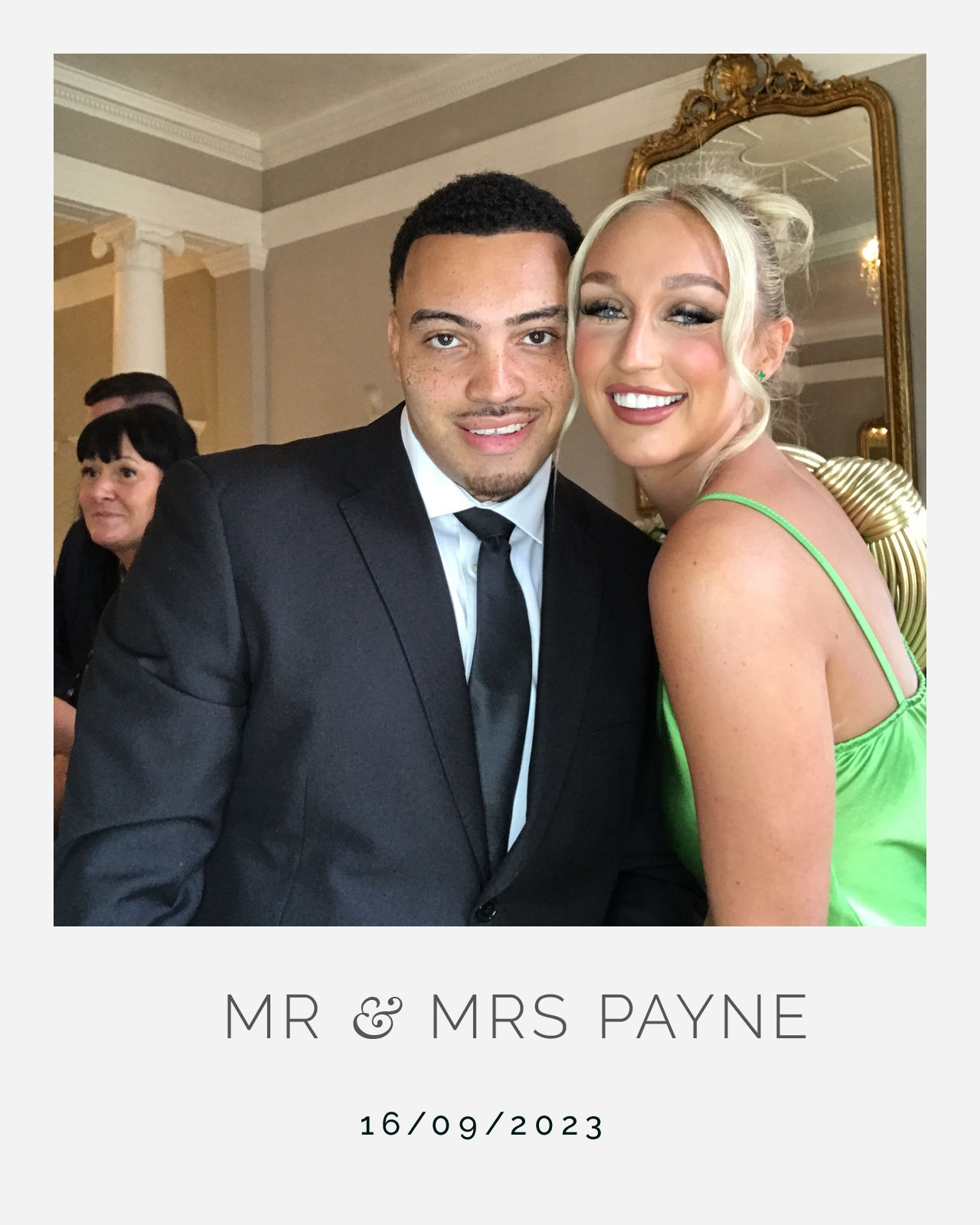 Mr and Mrs Payne | View more photos from the event at gallery.blissbooth.co.uk/u/BlissBooth/Mr-and-Mrs-Payne