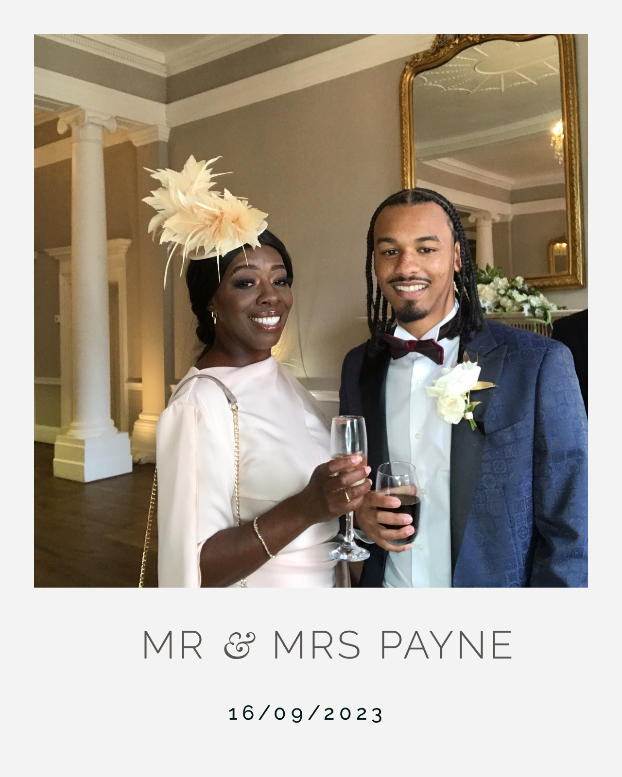 Mr and Mrs Payne | View more photos from the event at gallery.blissbooth.co.uk/u/BlissBooth/Mr-and-Mrs-Payne