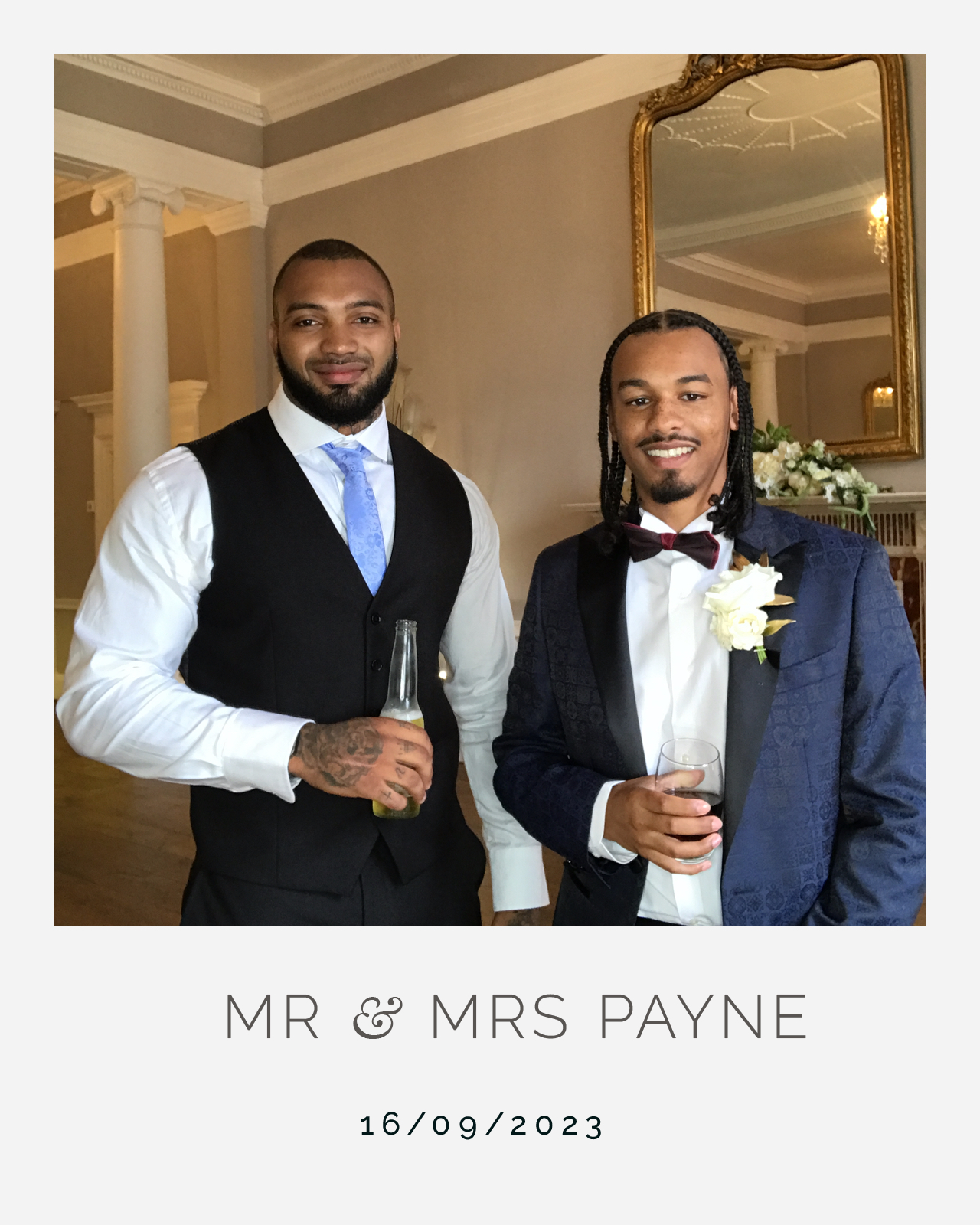 Mr and Mrs Payne | View more photos from the event at gallery.blissbooth.co.uk/u/BlissBooth/Mr-and-Mrs-Payne