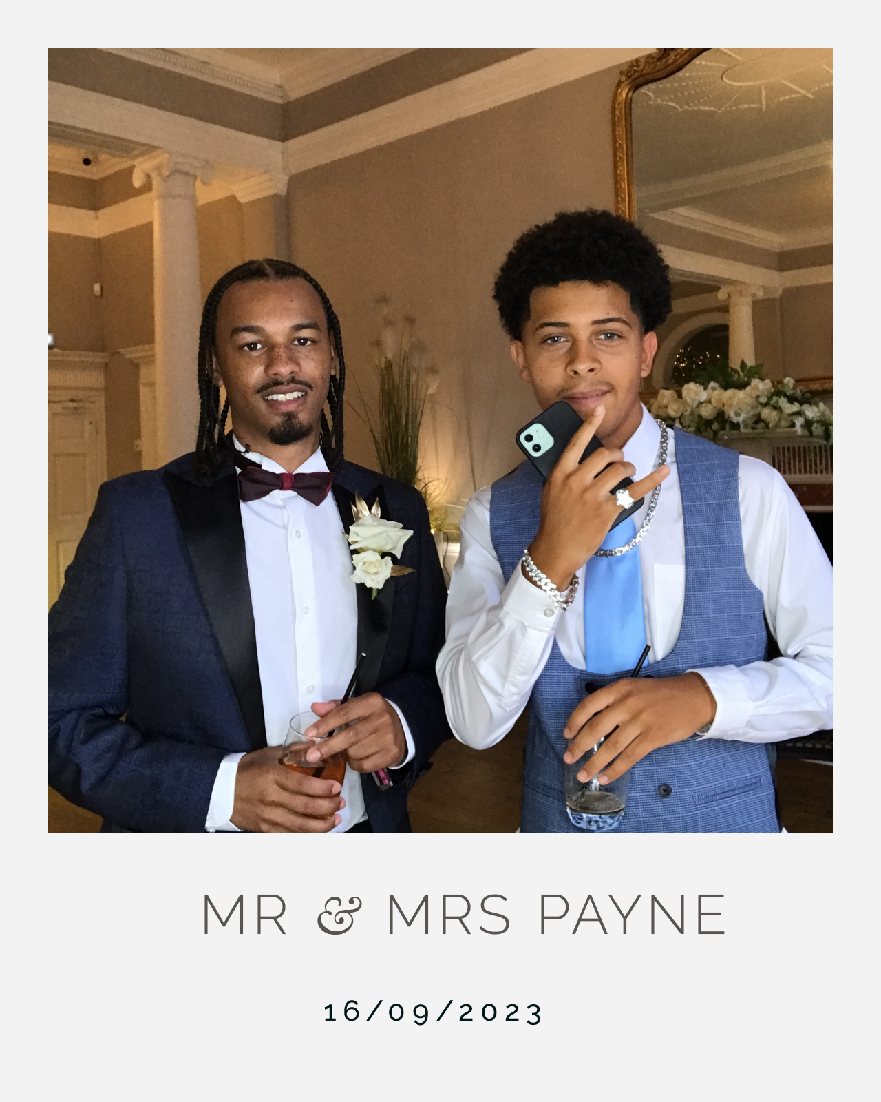 Mr and Mrs Payne | View more photos from the event at gallery.blissbooth.co.uk/u/BlissBooth/Mr-and-Mrs-Payne