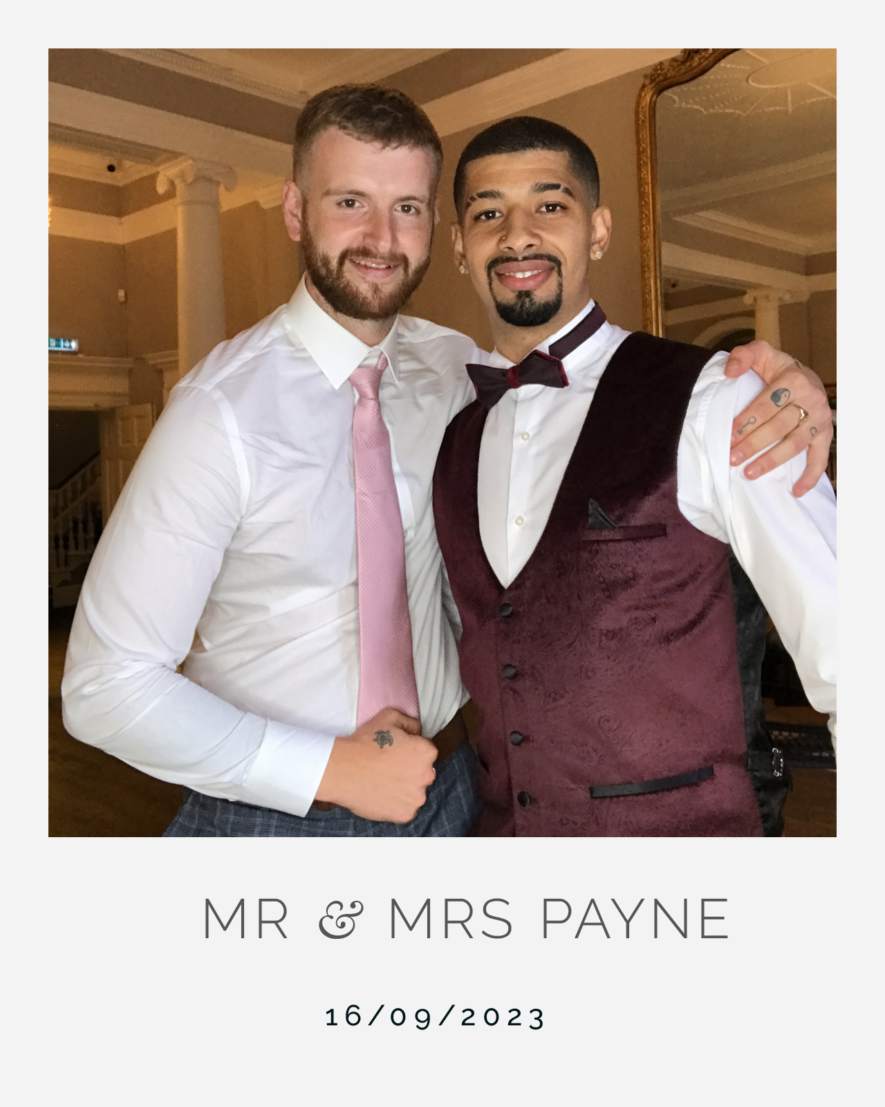 Mr and Mrs Payne | View more photos from the event at gallery.blissbooth.co.uk/u/BlissBooth/Mr-and-Mrs-Payne