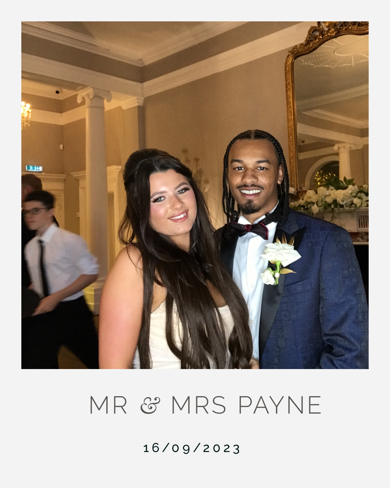 Mr and Mrs Payne | View more photos from the event at gallery.blissbooth.co.uk/u/BlissBooth/Mr-and-Mrs-Payne