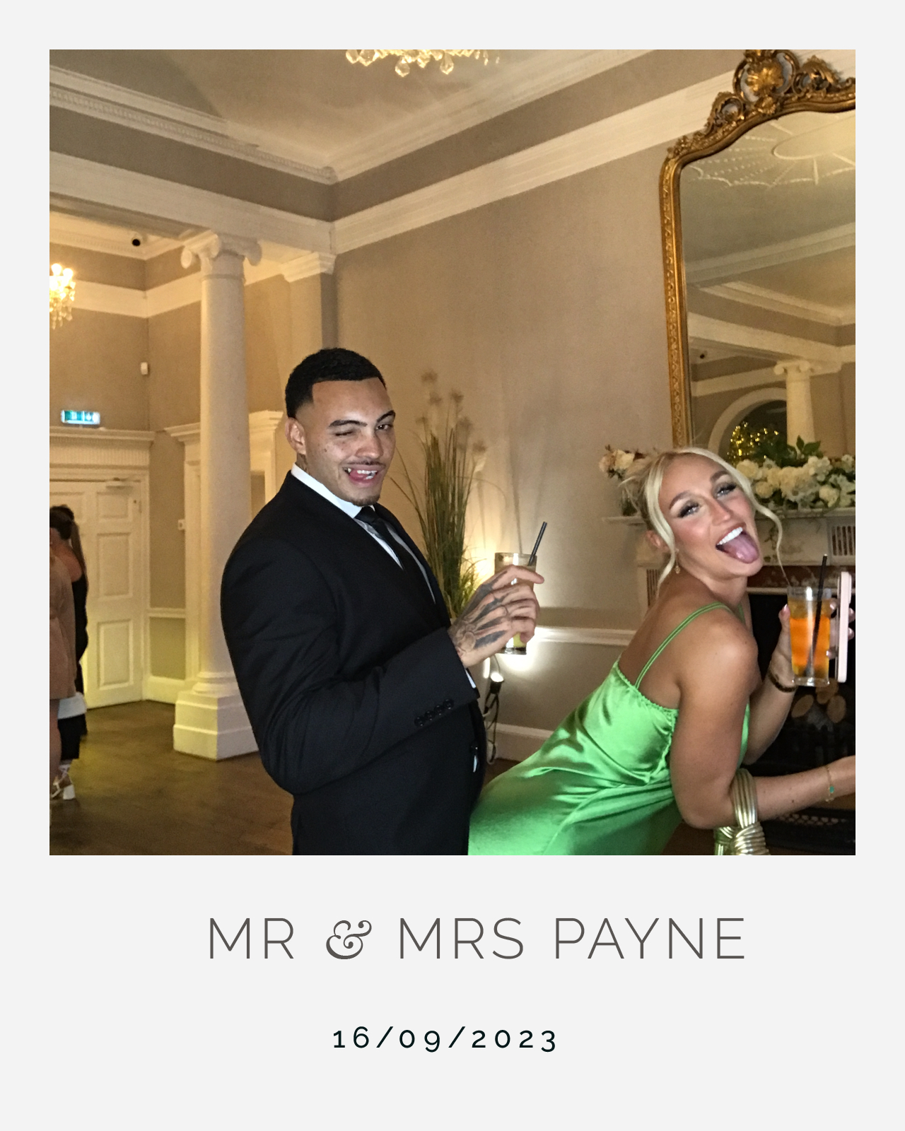 Mr and Mrs Payne | View more photos from the event at gallery.blissbooth.co.uk/u/BlissBooth/Mr-and-Mrs-Payne