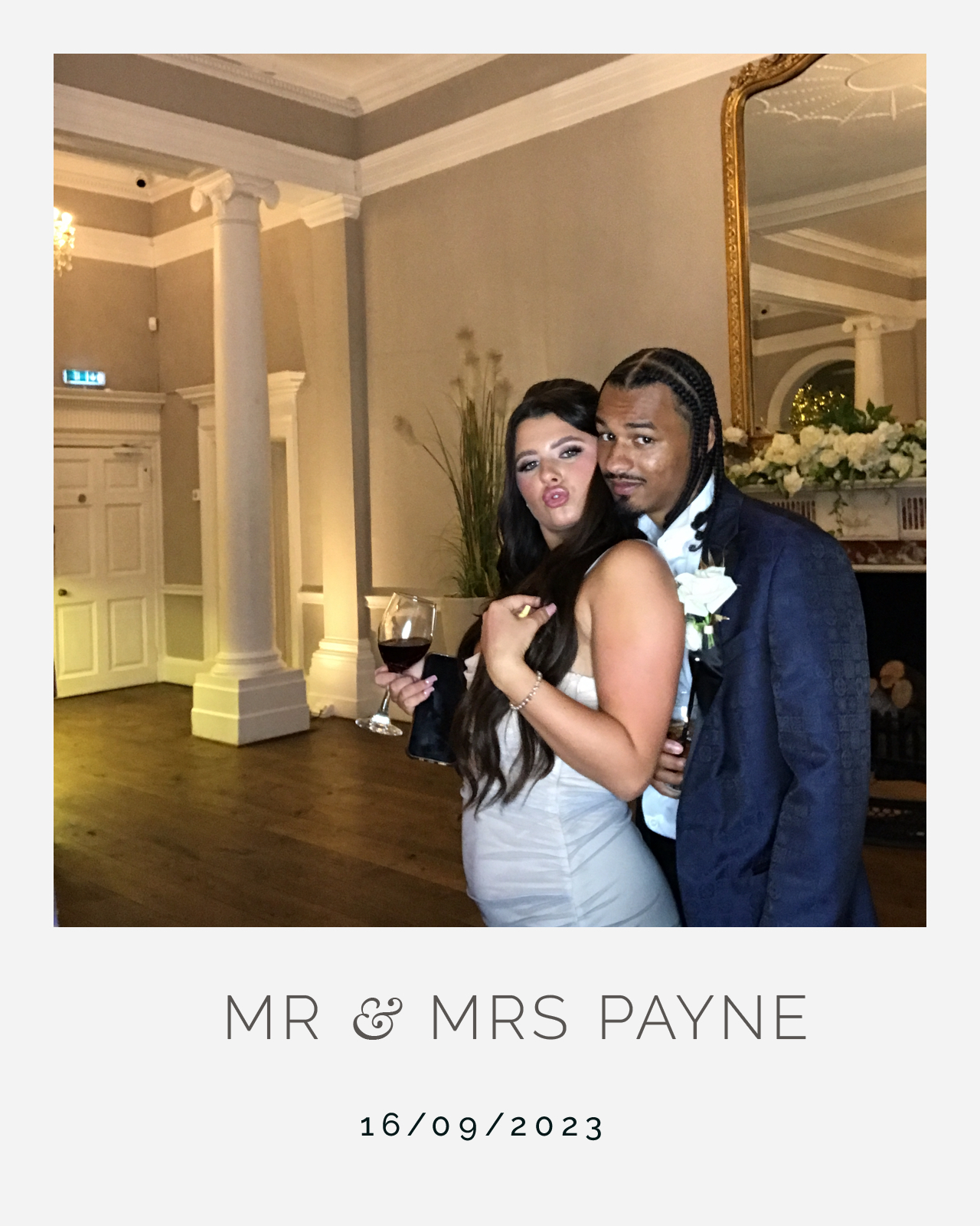 Mr and Mrs Payne | View more photos from the event at gallery.blissbooth.co.uk/u/BlissBooth/Mr-and-Mrs-Payne