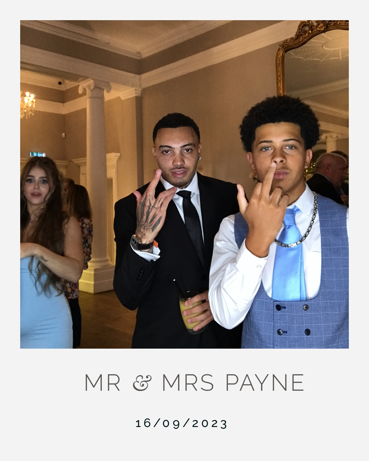 Mr and Mrs Payne | View more photos from the event at gallery.blissbooth.co.uk/u/BlissBooth/Mr-and-Mrs-Payne