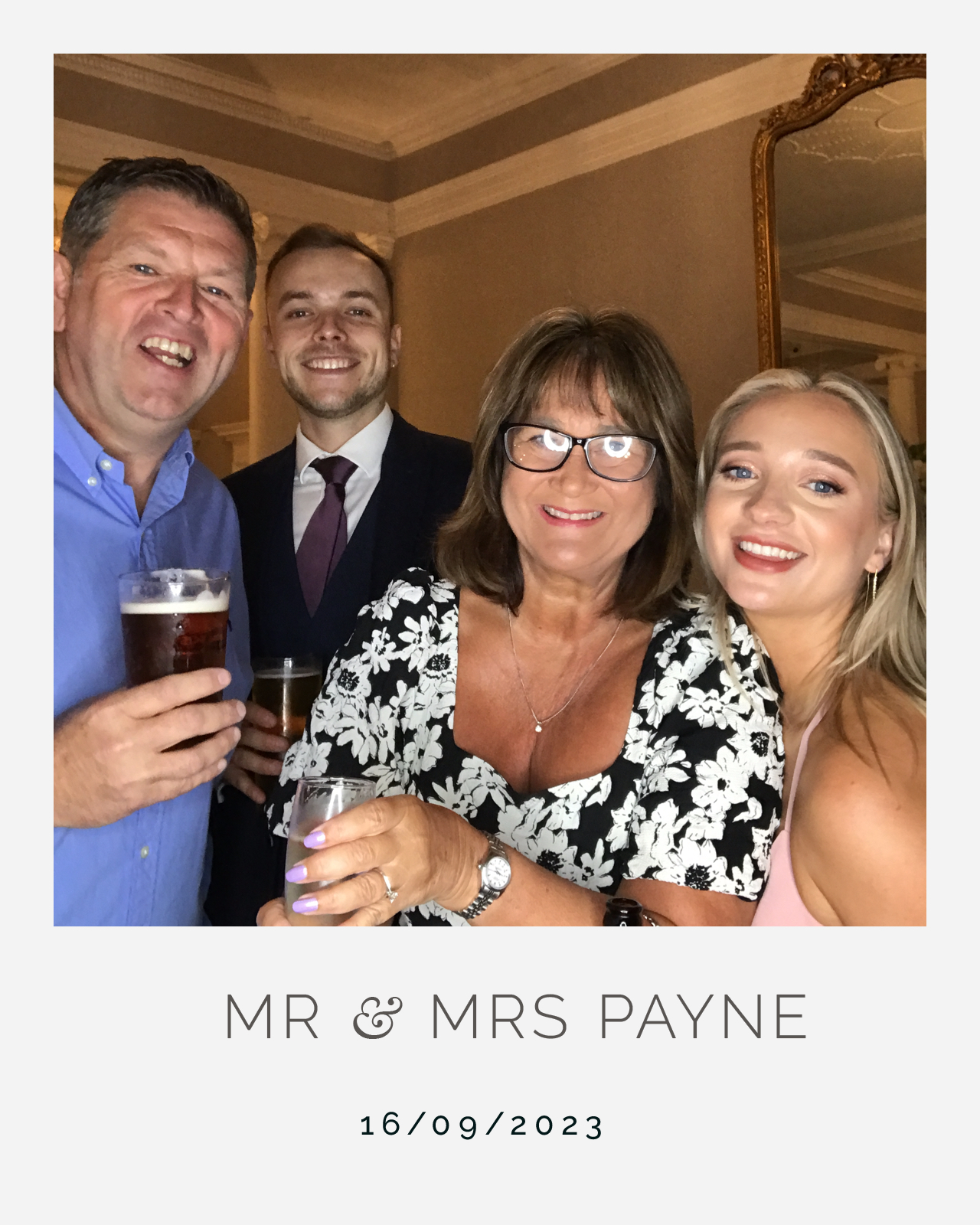 Mr and Mrs Payne | View more photos from the event at gallery.blissbooth.co.uk/u/BlissBooth/Mr-and-Mrs-Payne