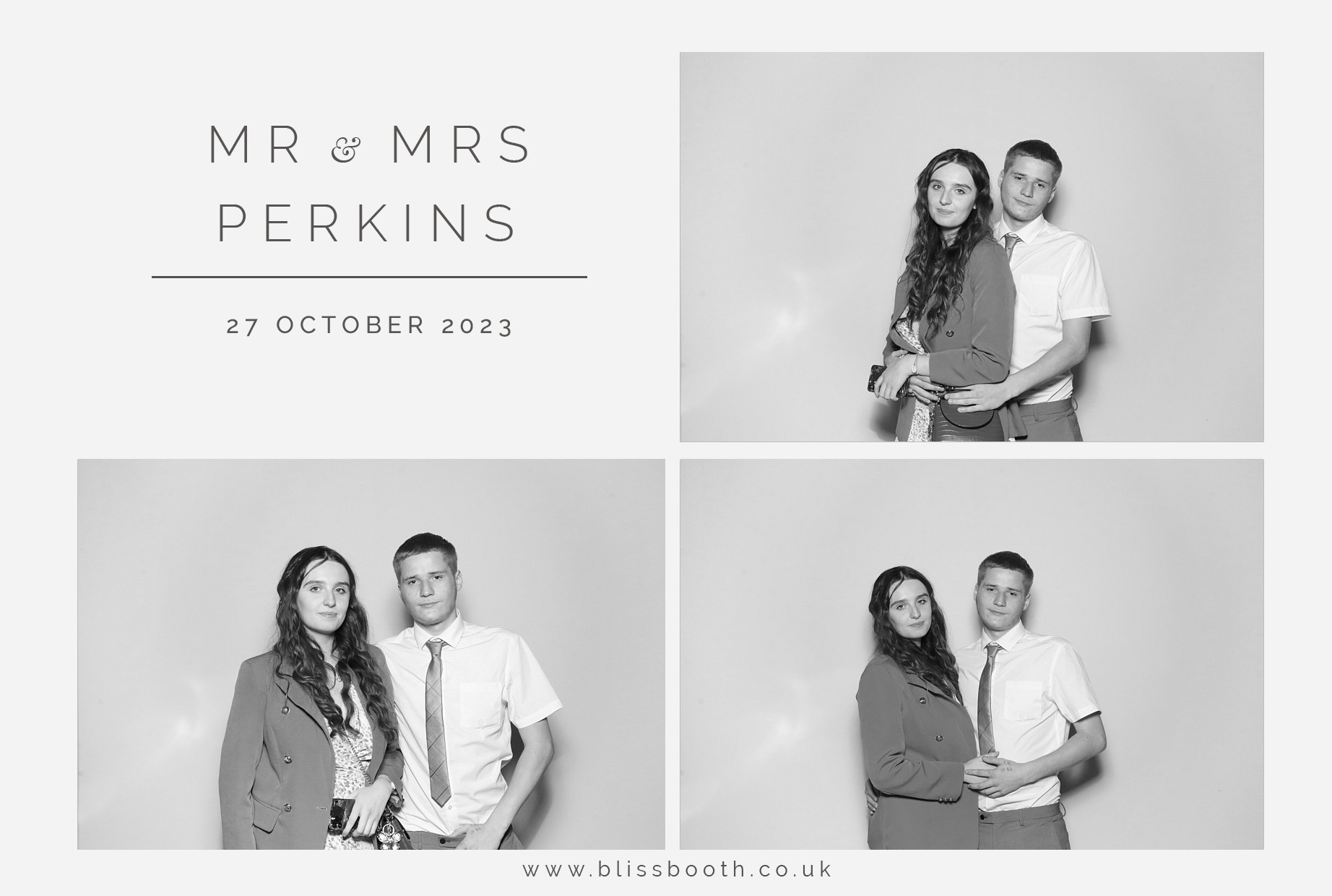 Mr and Mrs Perkins | View more photos from the event at gallery.blissbooth.co.uk/u/BlissBooth/Mr-and-Mrs-Perkins