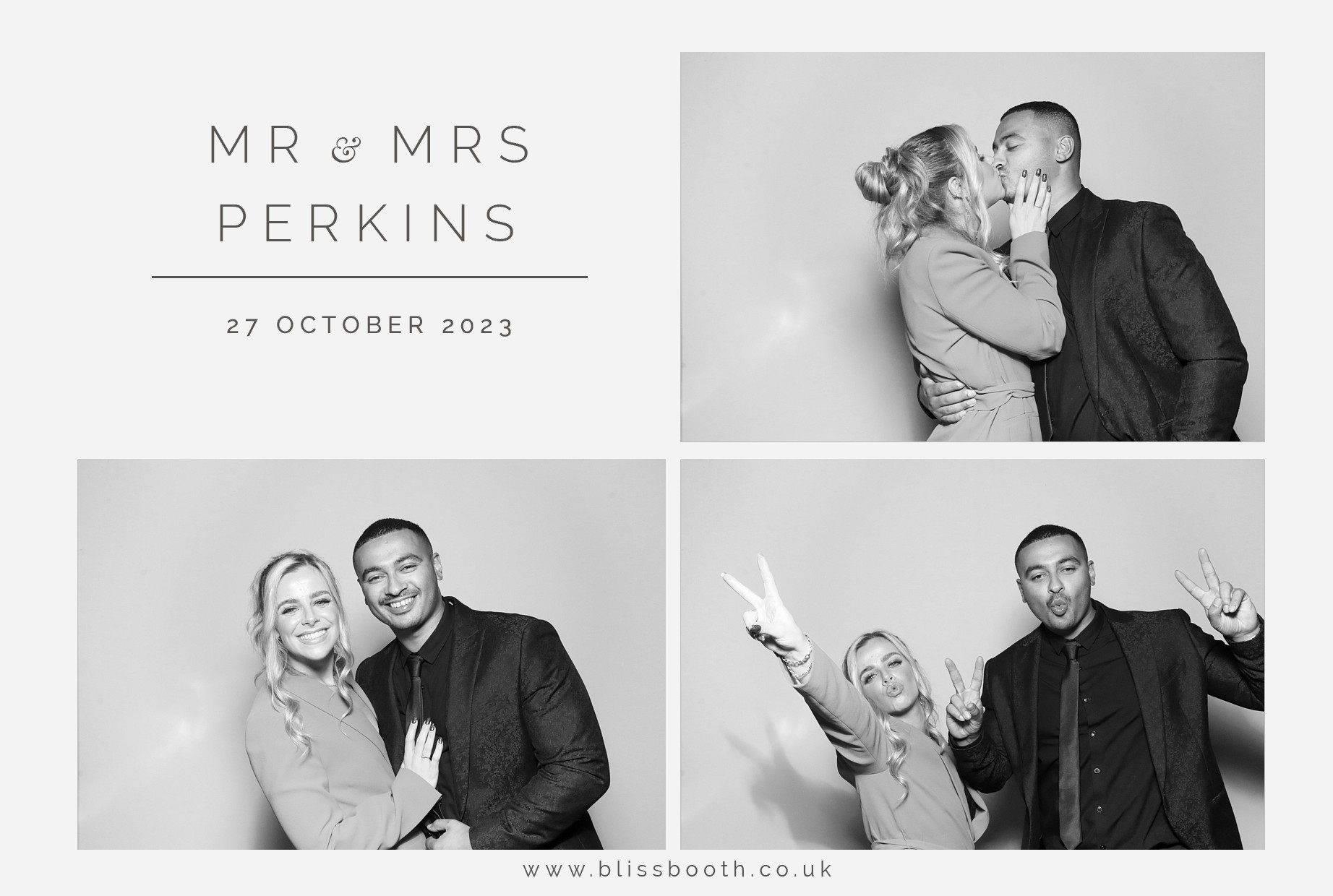 Mr and Mrs Perkins | View more photos from the event at gallery.blissbooth.co.uk/u/BlissBooth/Mr-and-Mrs-Perkins