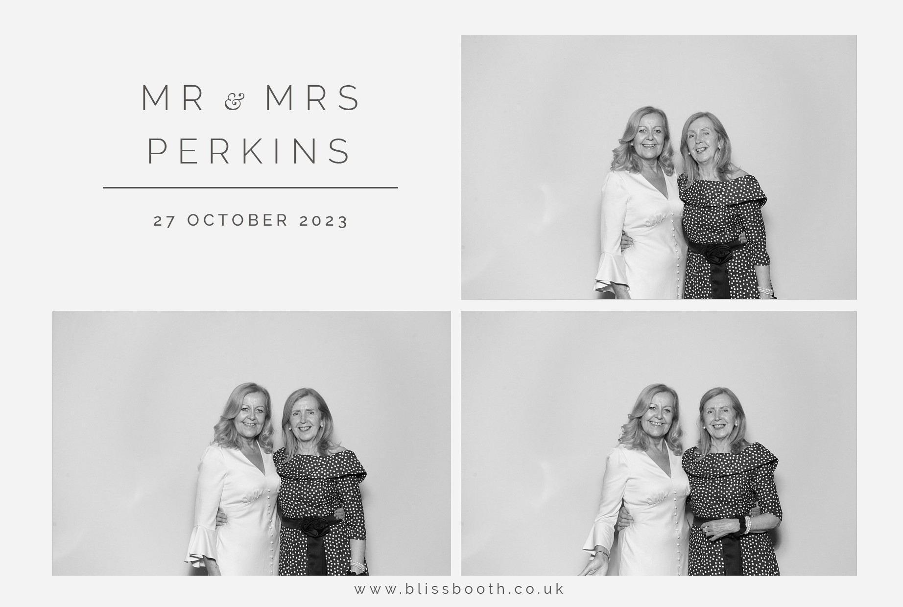 Mr and Mrs Perkins | View more photos from the event at gallery.blissbooth.co.uk/u/BlissBooth/Mr-and-Mrs-Perkins