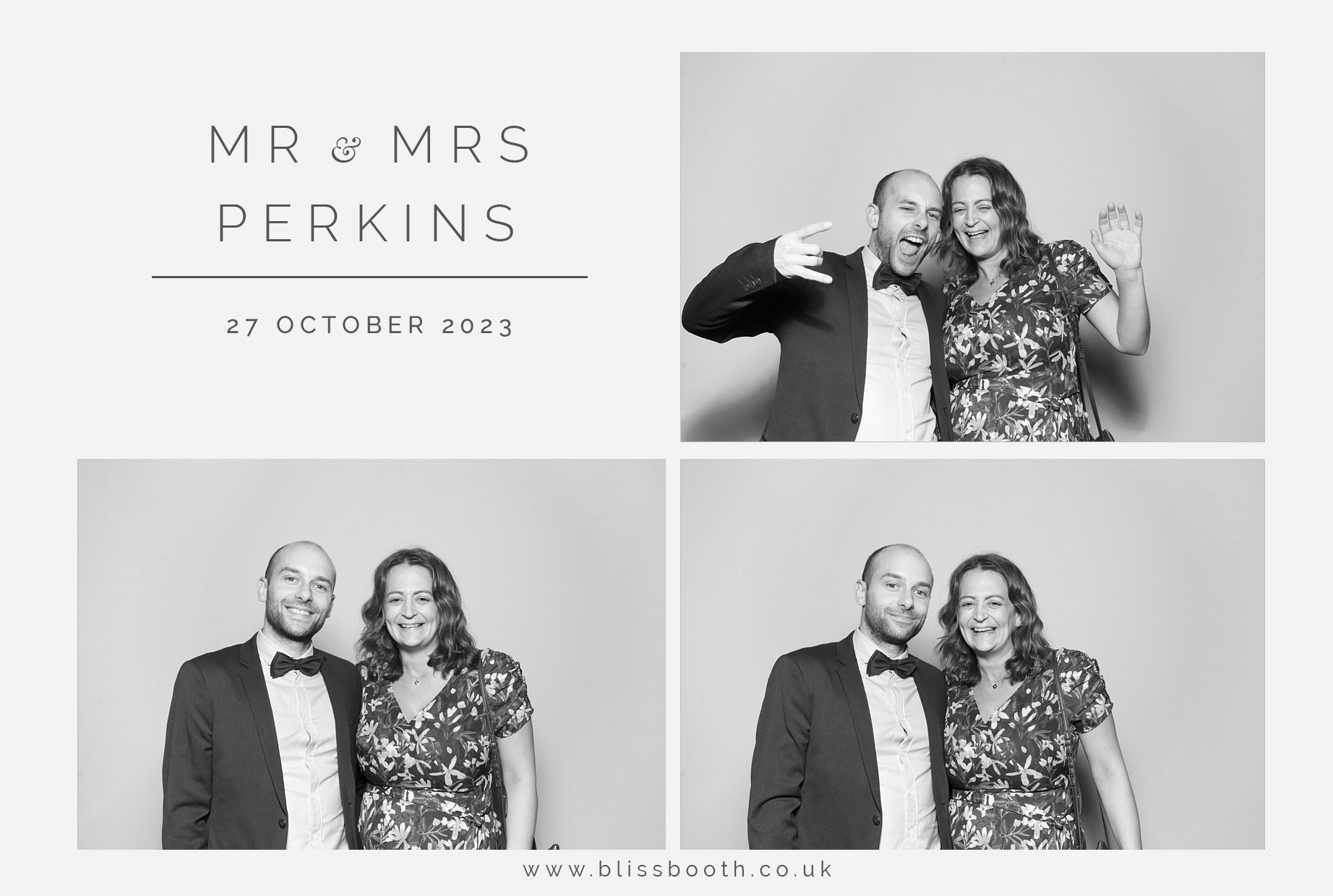 Mr and Mrs Perkins | View more photos from the event at gallery.blissbooth.co.uk/u/BlissBooth/Mr-and-Mrs-Perkins