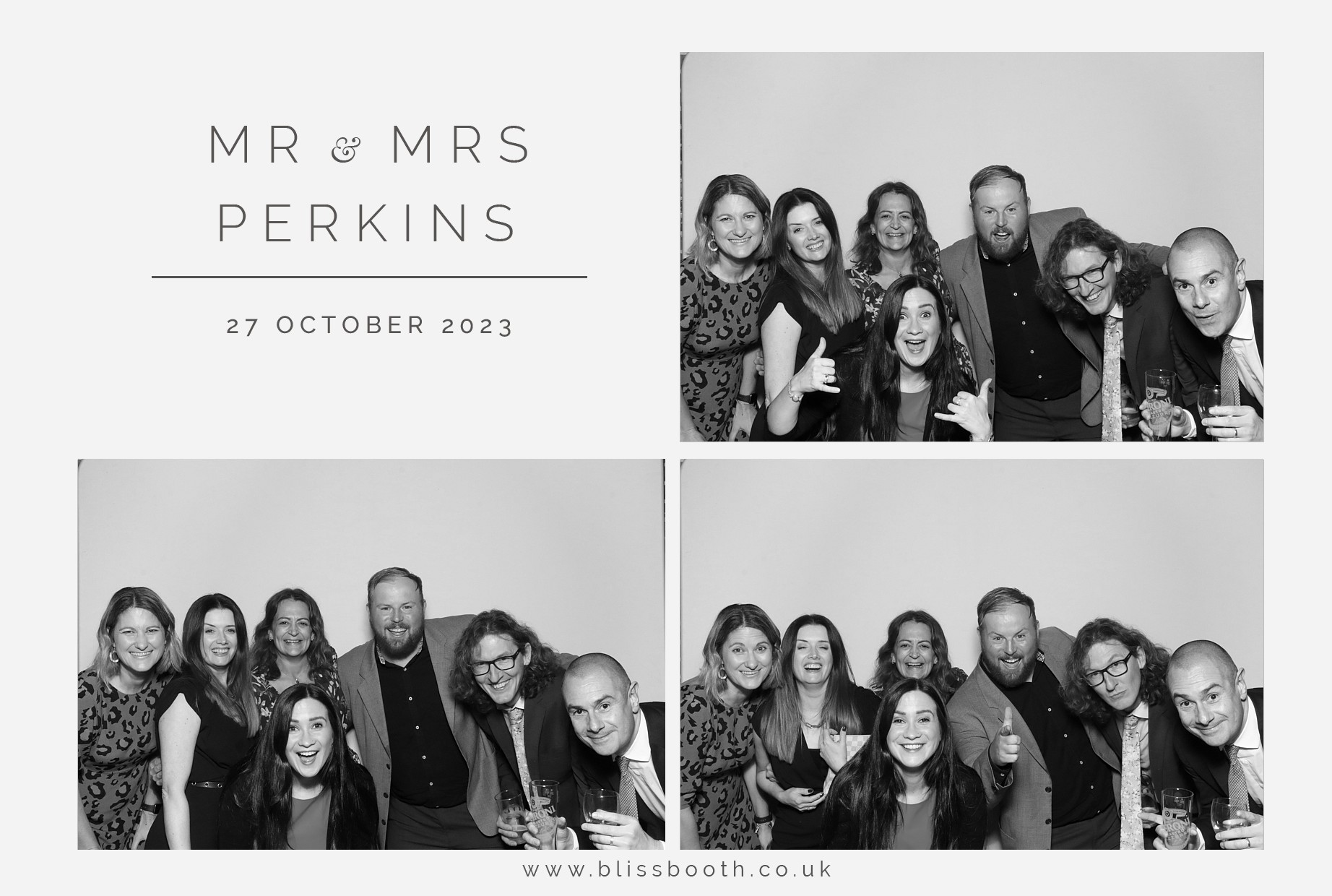 Mr and Mrs Perkins | View more photos from the event at gallery.blissbooth.co.uk/u/BlissBooth/Mr-and-Mrs-Perkins