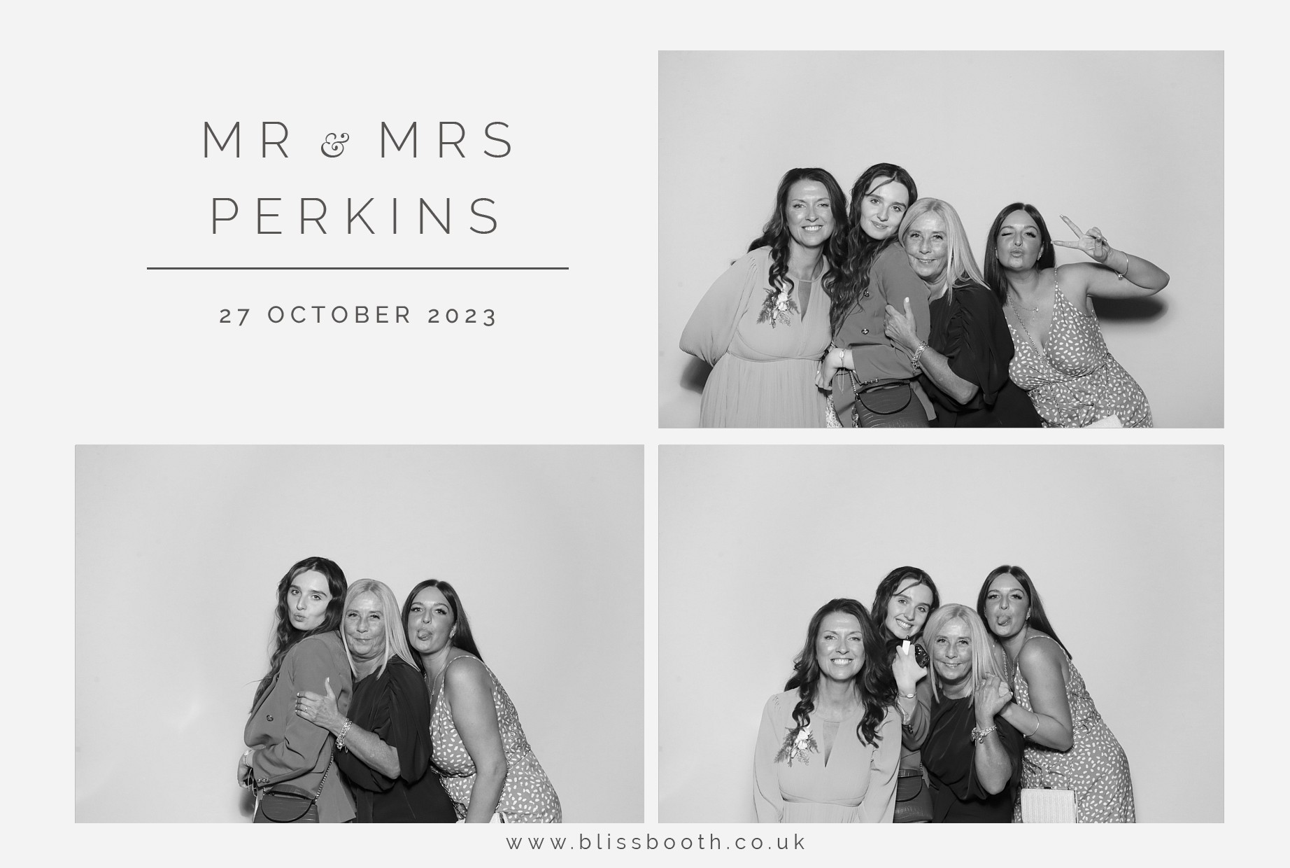 Mr and Mrs Perkins | View more photos from the event at gallery.blissbooth.co.uk/u/BlissBooth/Mr-and-Mrs-Perkins