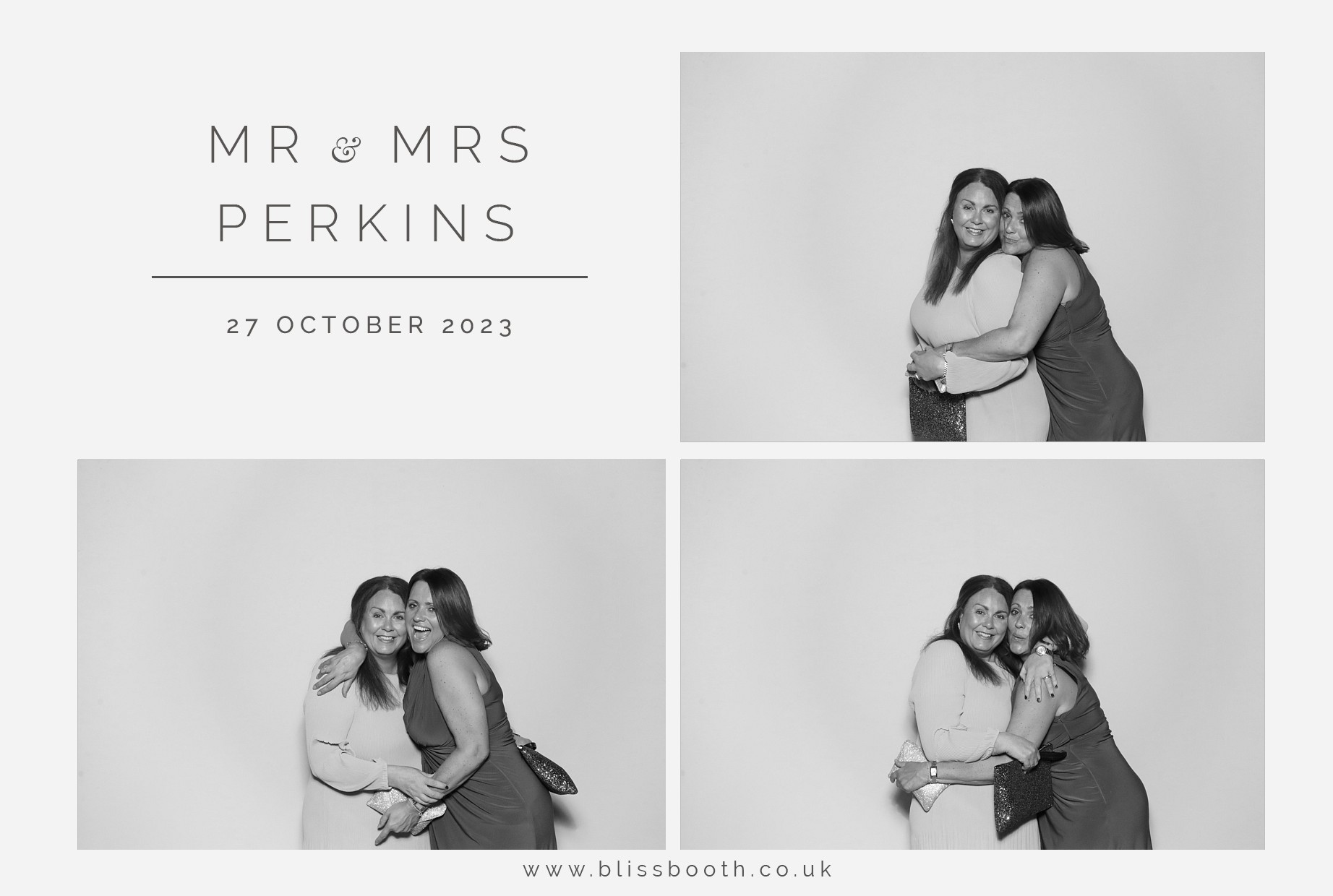Mr and Mrs Perkins | View more photos from the event at gallery.blissbooth.co.uk/u/BlissBooth/Mr-and-Mrs-Perkins