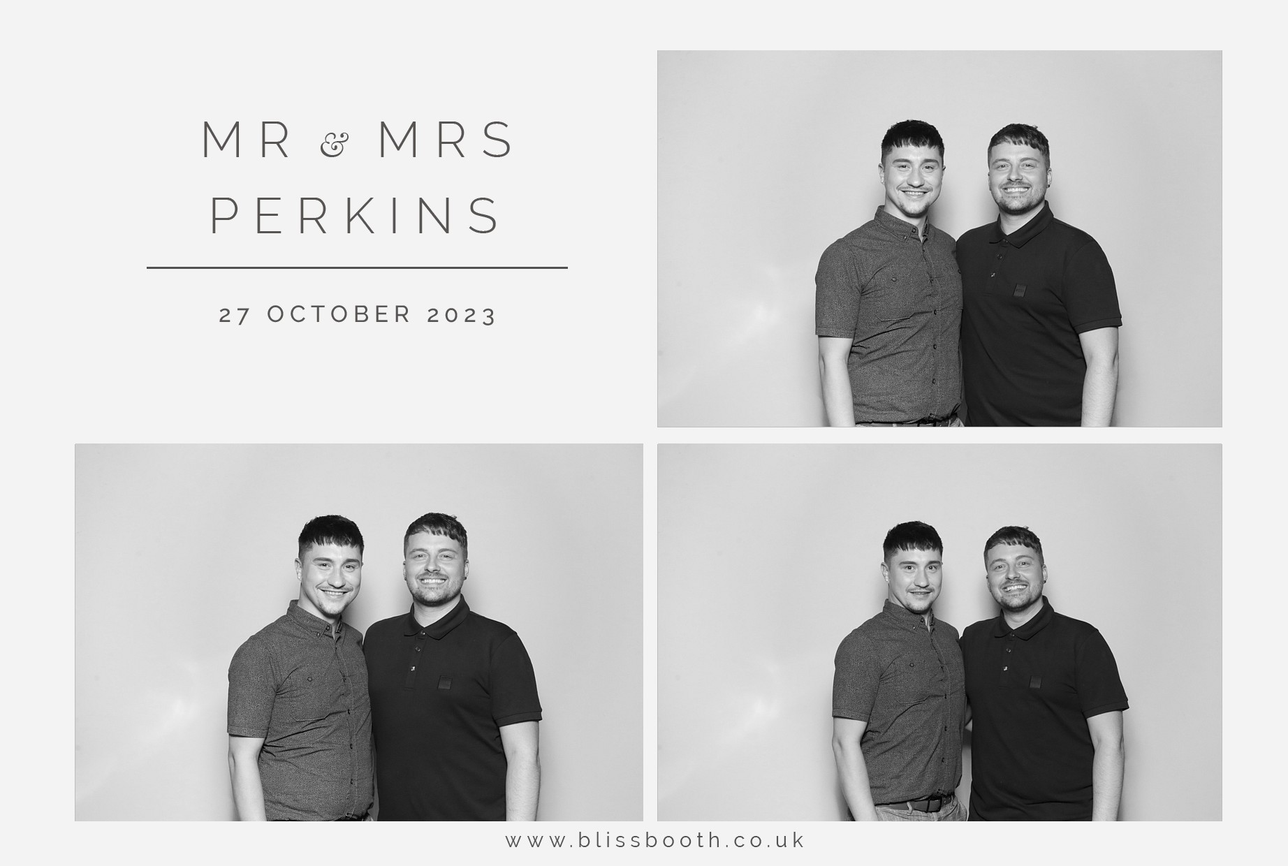 Mr and Mrs Perkins | View more photos from the event at gallery.blissbooth.co.uk/u/BlissBooth/Mr-and-Mrs-Perkins