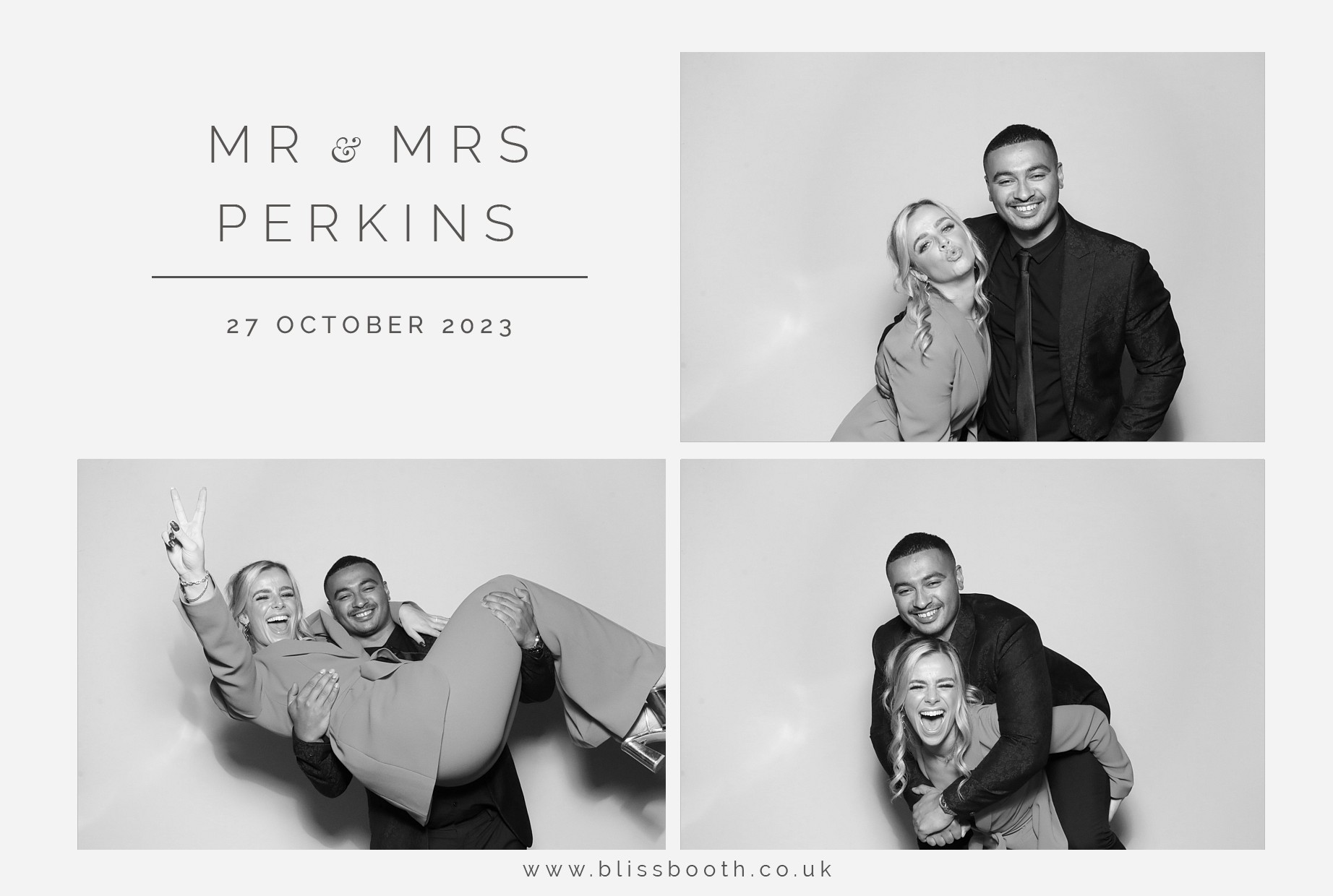 Mr and Mrs Perkins | View more photos from the event at gallery.blissbooth.co.uk/u/BlissBooth/Mr-and-Mrs-Perkins