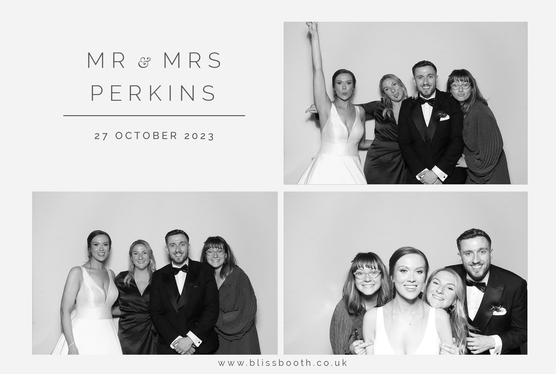 Mr and Mrs Perkins | View more photos from the event at gallery.blissbooth.co.uk/u/BlissBooth/Mr-and-Mrs-Perkins