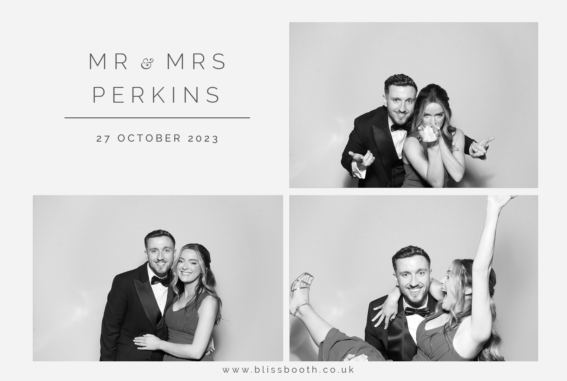 Mr and Mrs Perkins | View more photos from the event at gallery.blissbooth.co.uk/u/BlissBooth/Mr-and-Mrs-Perkins