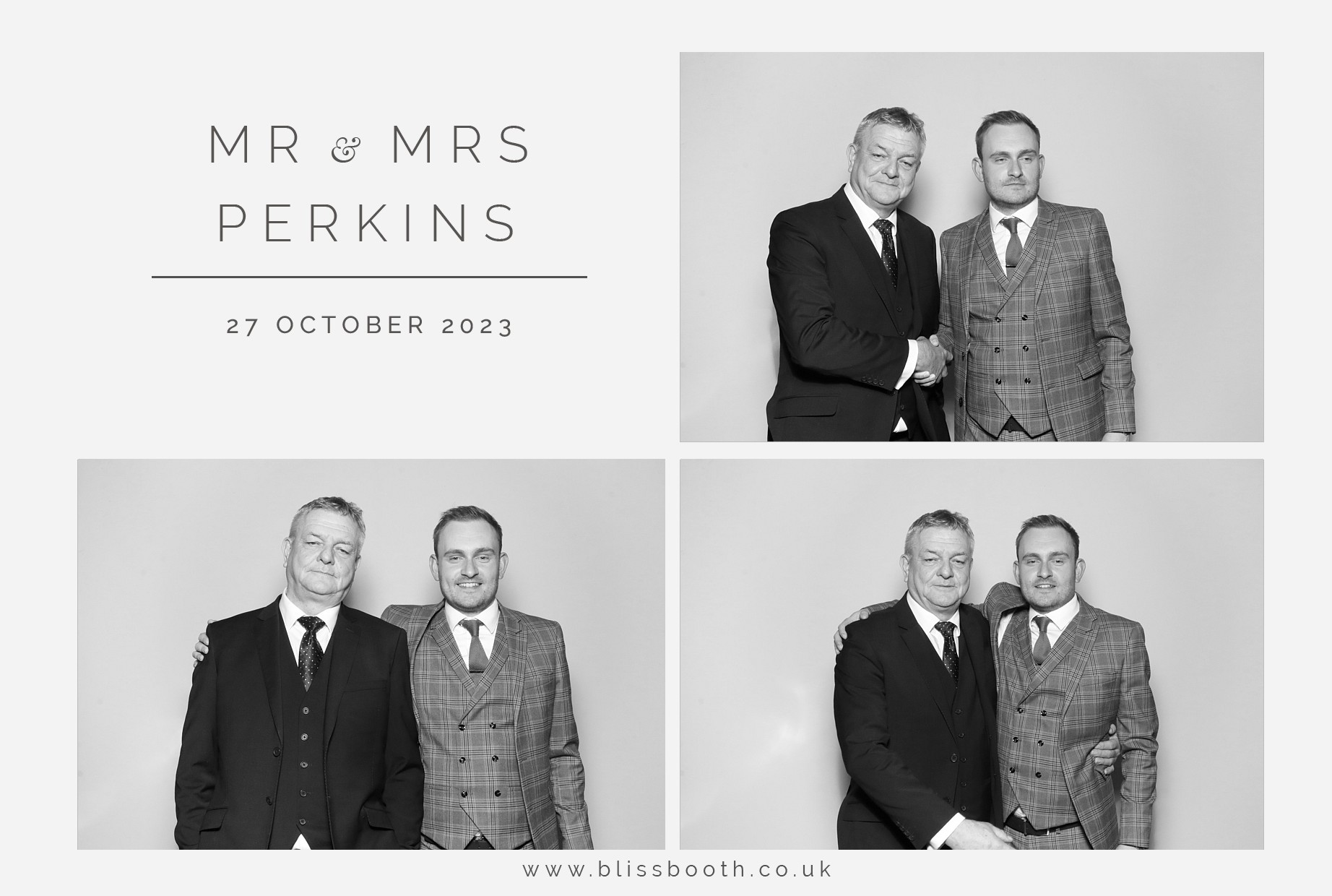 Mr and Mrs Perkins | View more photos from the event at gallery.blissbooth.co.uk/u/BlissBooth/Mr-and-Mrs-Perkins