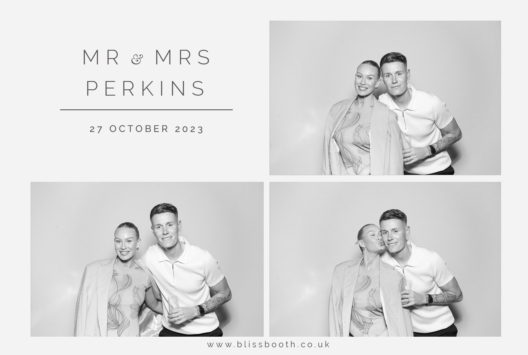 Mr and Mrs Perkins | View more photos from the event at gallery.blissbooth.co.uk/u/BlissBooth/Mr-and-Mrs-Perkins