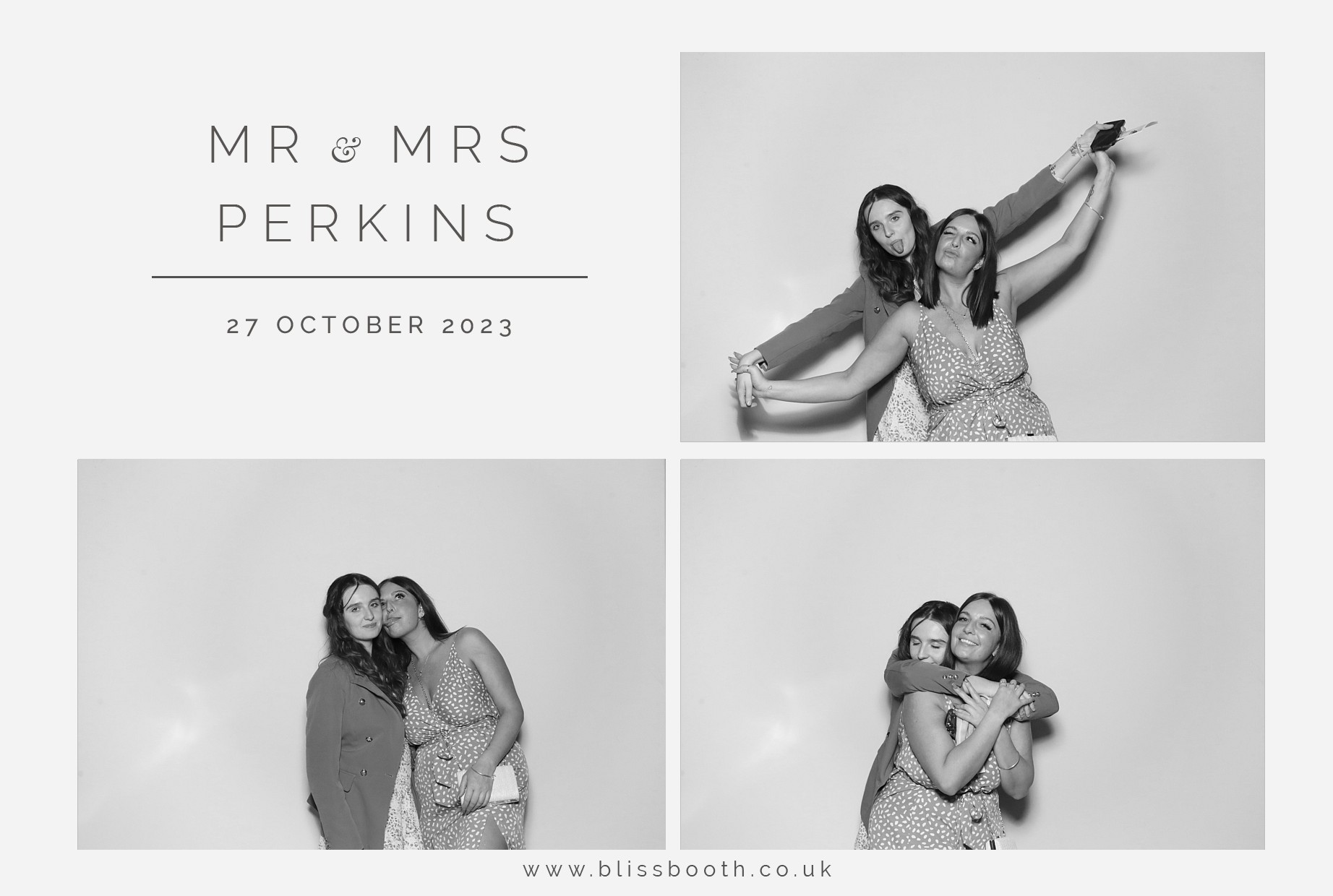 Mr and Mrs Perkins | View more photos from the event at gallery.blissbooth.co.uk/u/BlissBooth/Mr-and-Mrs-Perkins