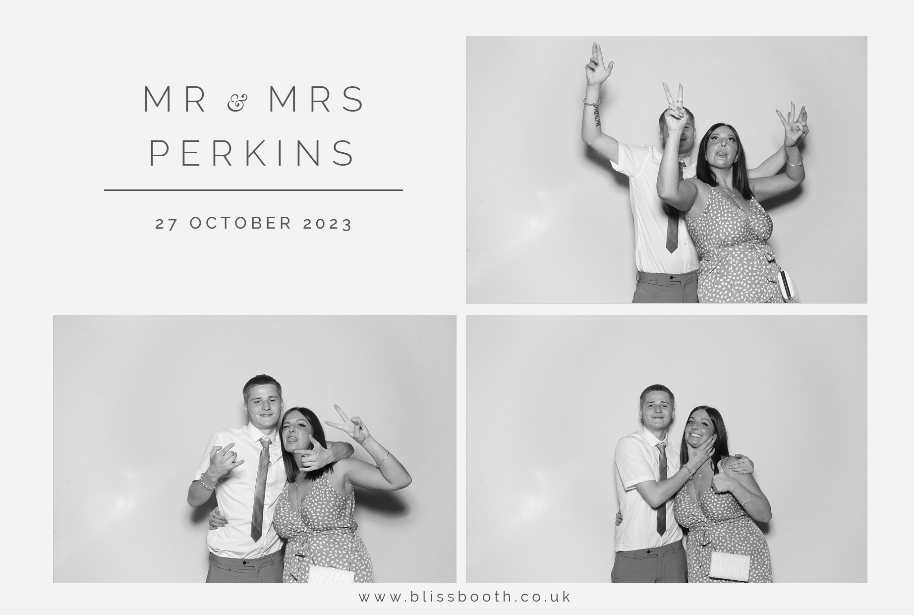 Mr and Mrs Perkins | View more photos from the event at gallery.blissbooth.co.uk/u/BlissBooth/Mr-and-Mrs-Perkins