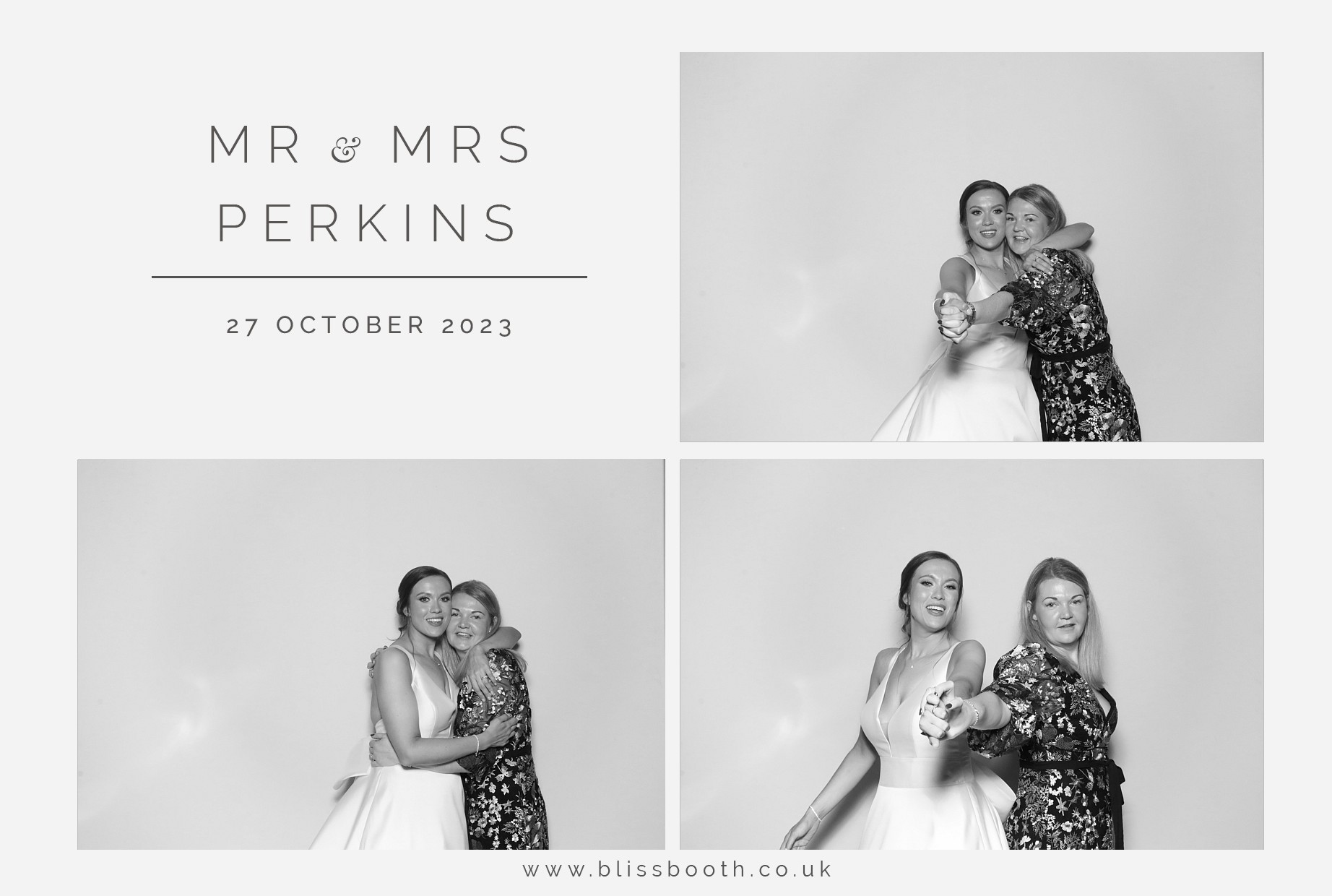 Mr and Mrs Perkins | View more photos from the event at gallery.blissbooth.co.uk/u/BlissBooth/Mr-and-Mrs-Perkins